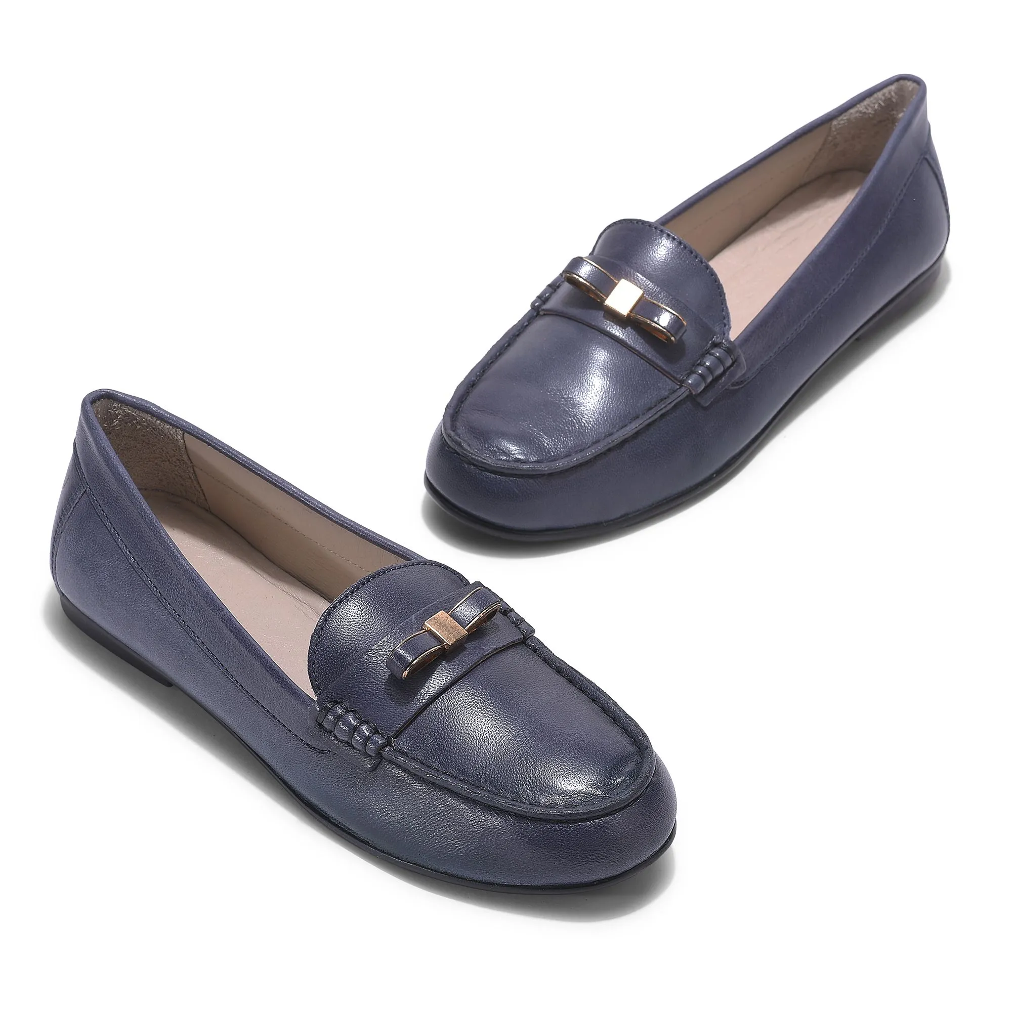 DRESS BLUES moccasins for women - Thumbnail 2