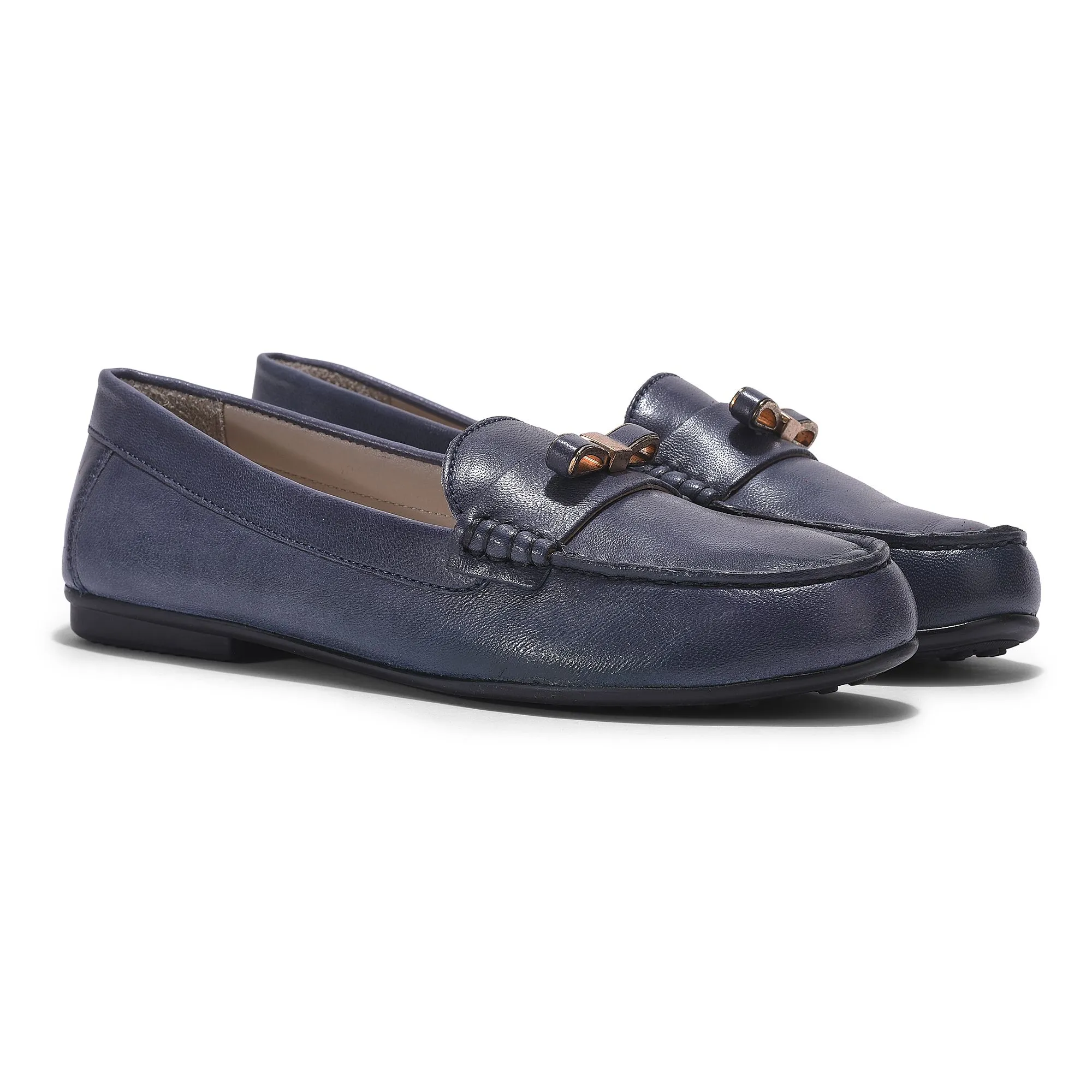 DRESS BLUES moccasins for women - Thumbnail 6
