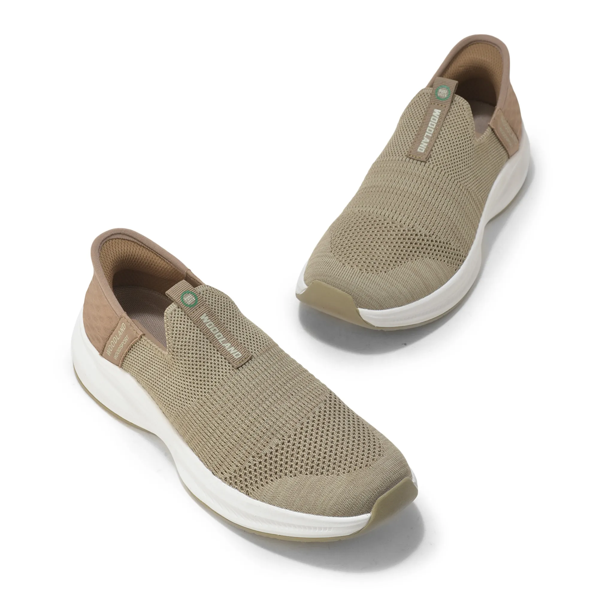 Taupe Slip-on Shoe for Women - Thumbnail 4