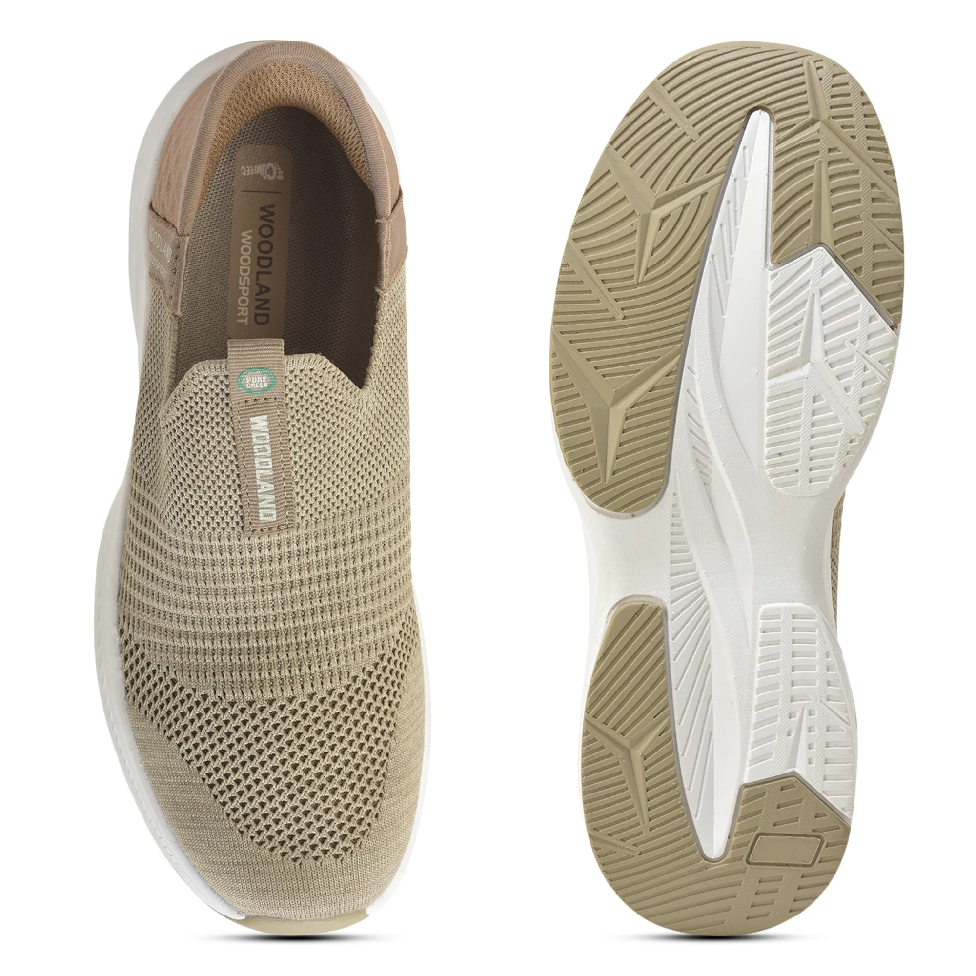 Taupe Slip-on Shoe for Women - Thumbnail 9