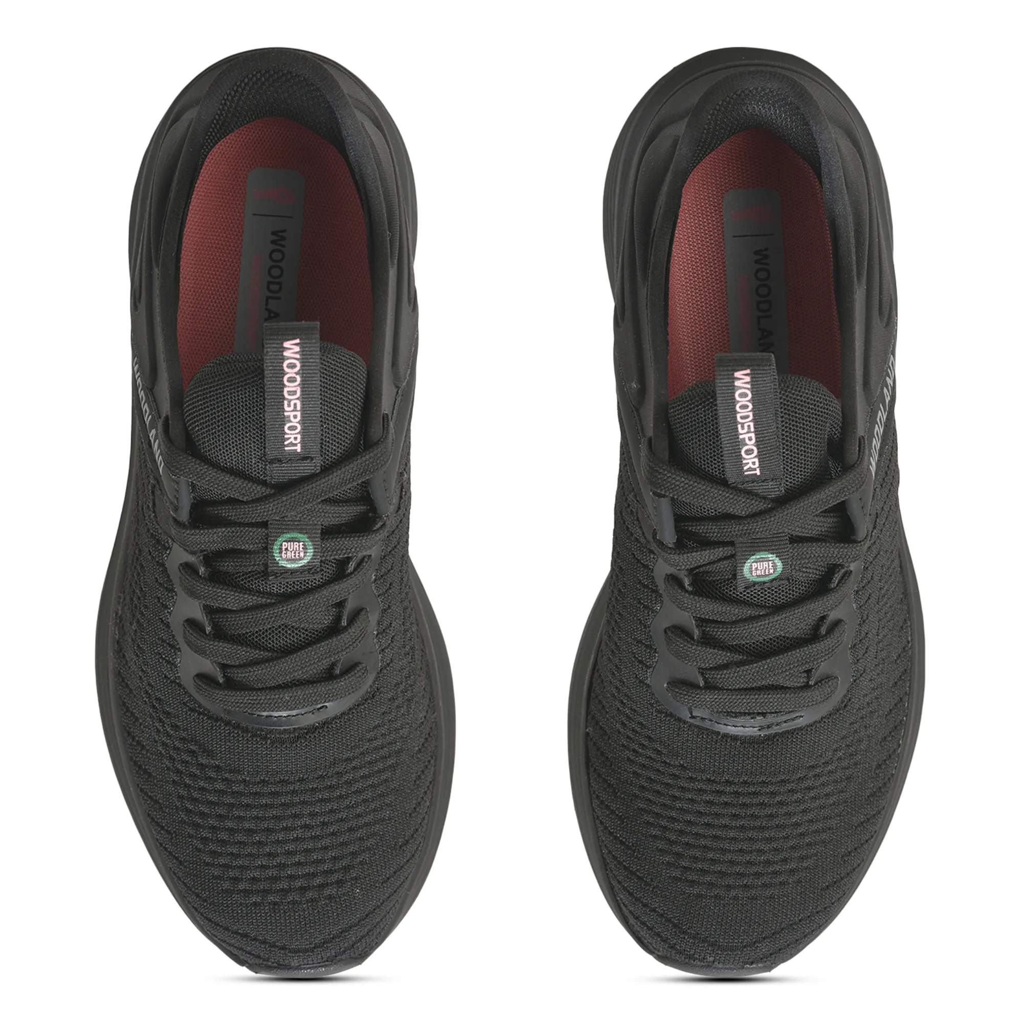 Woodland Women’s Black UrbanSprint Sports Shoes - Thumbnail 5