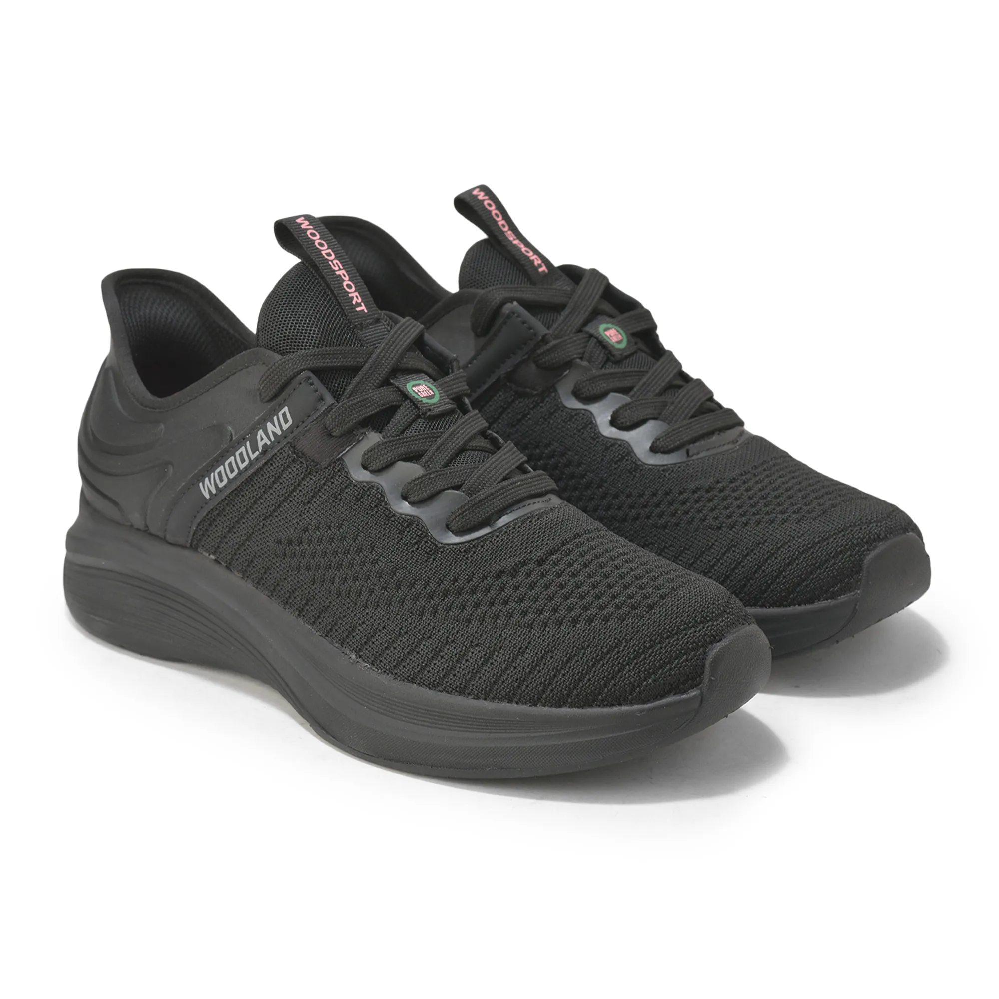 Woodland Women’s Black UrbanSprint Sports Shoes - Thumbnail 8