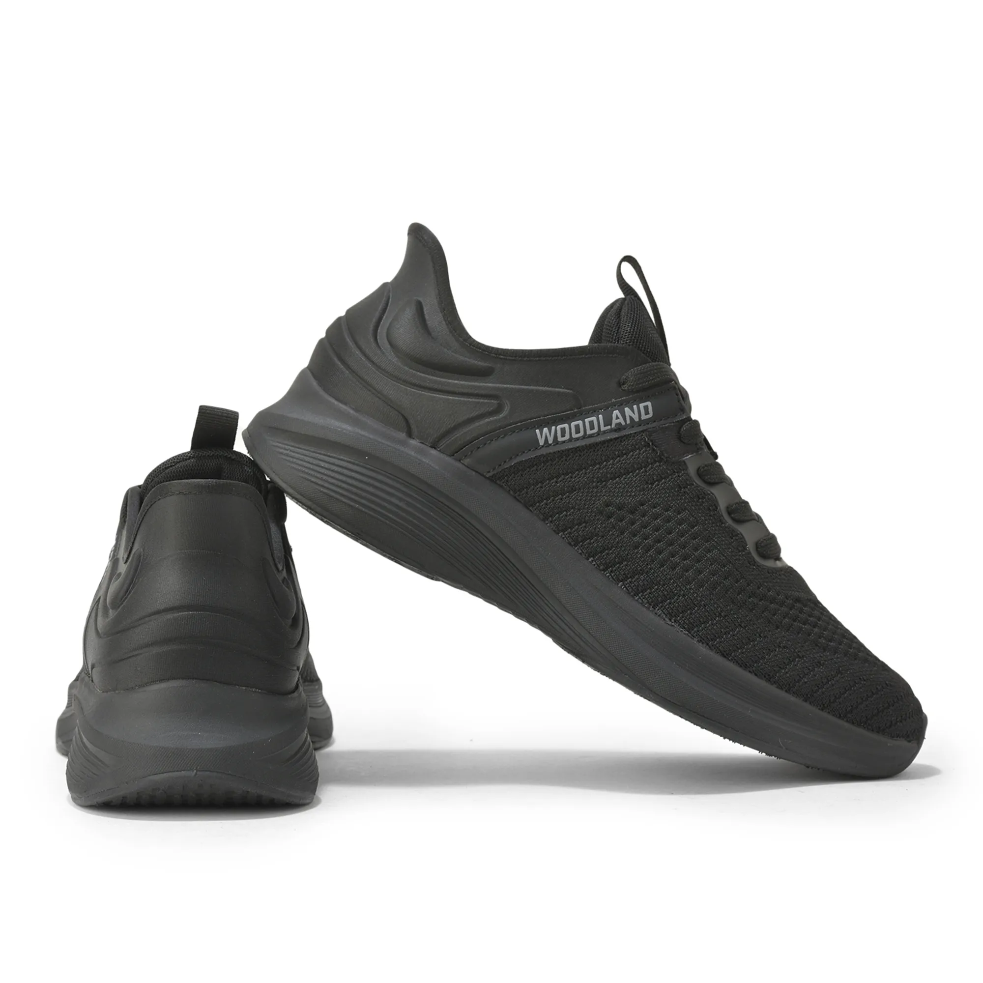 Woodland Women’s Black UrbanSprint Sports Shoes - Thumbnail 10