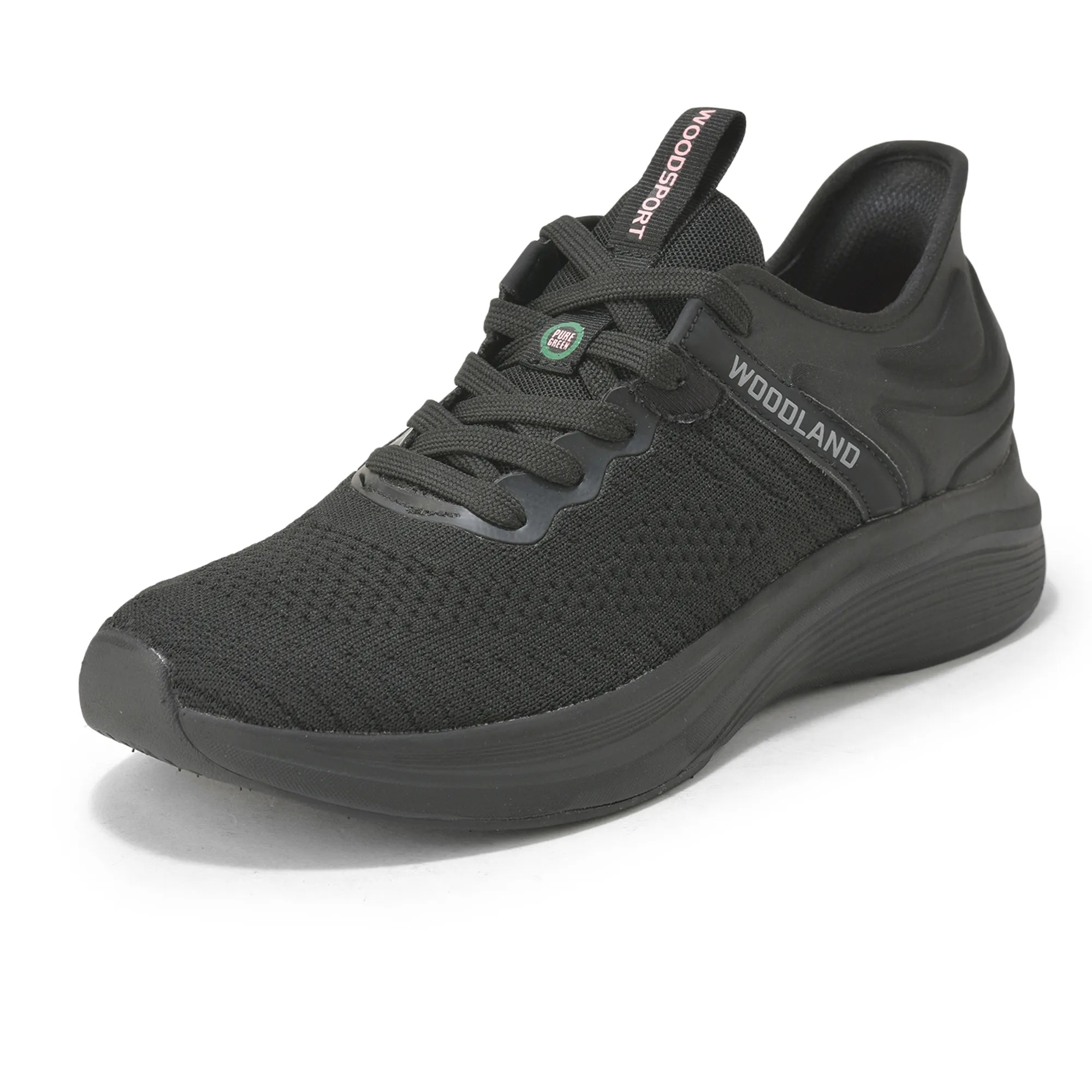 Woodland Women’s Black UrbanSprint Sports Shoes - Thumbnail 11