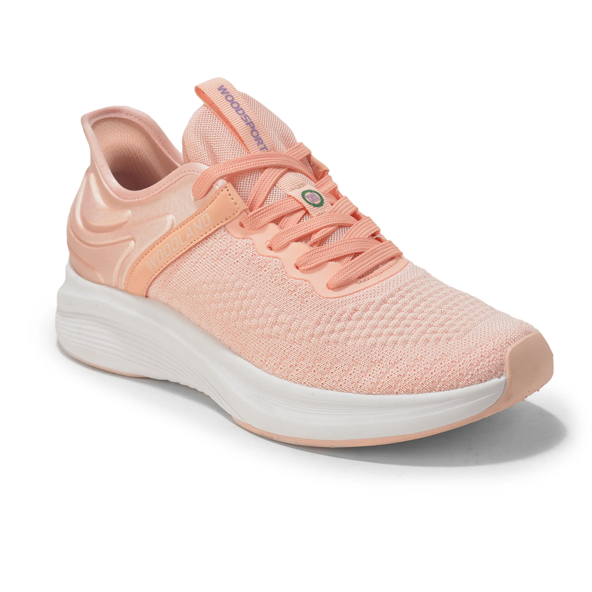 Woodland Women’s Light Pink UrbanSprint Sports Shoes - Thumbnail 3