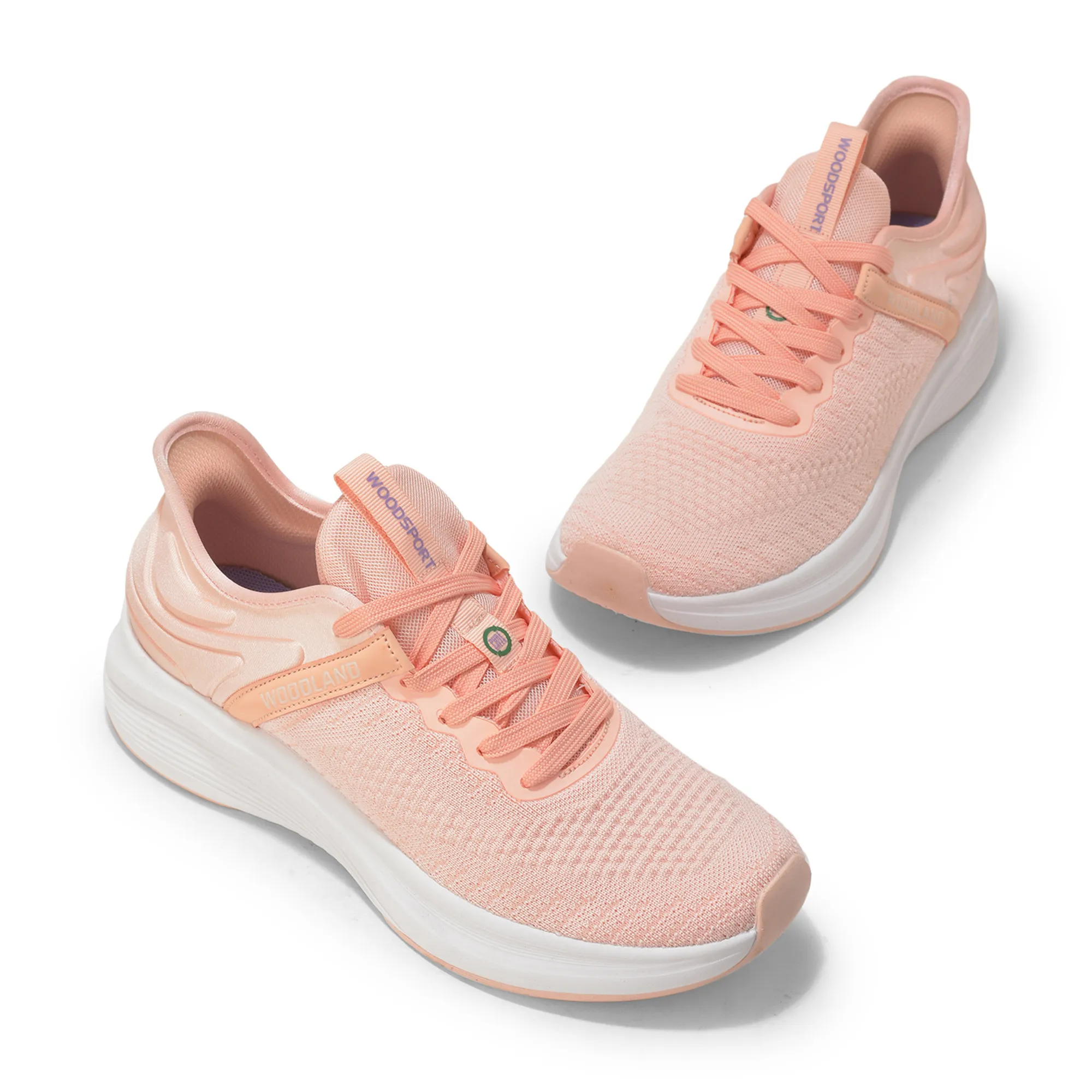 Woodland Women’s Light Pink UrbanSprint Sports Shoes - Thumbnail 4