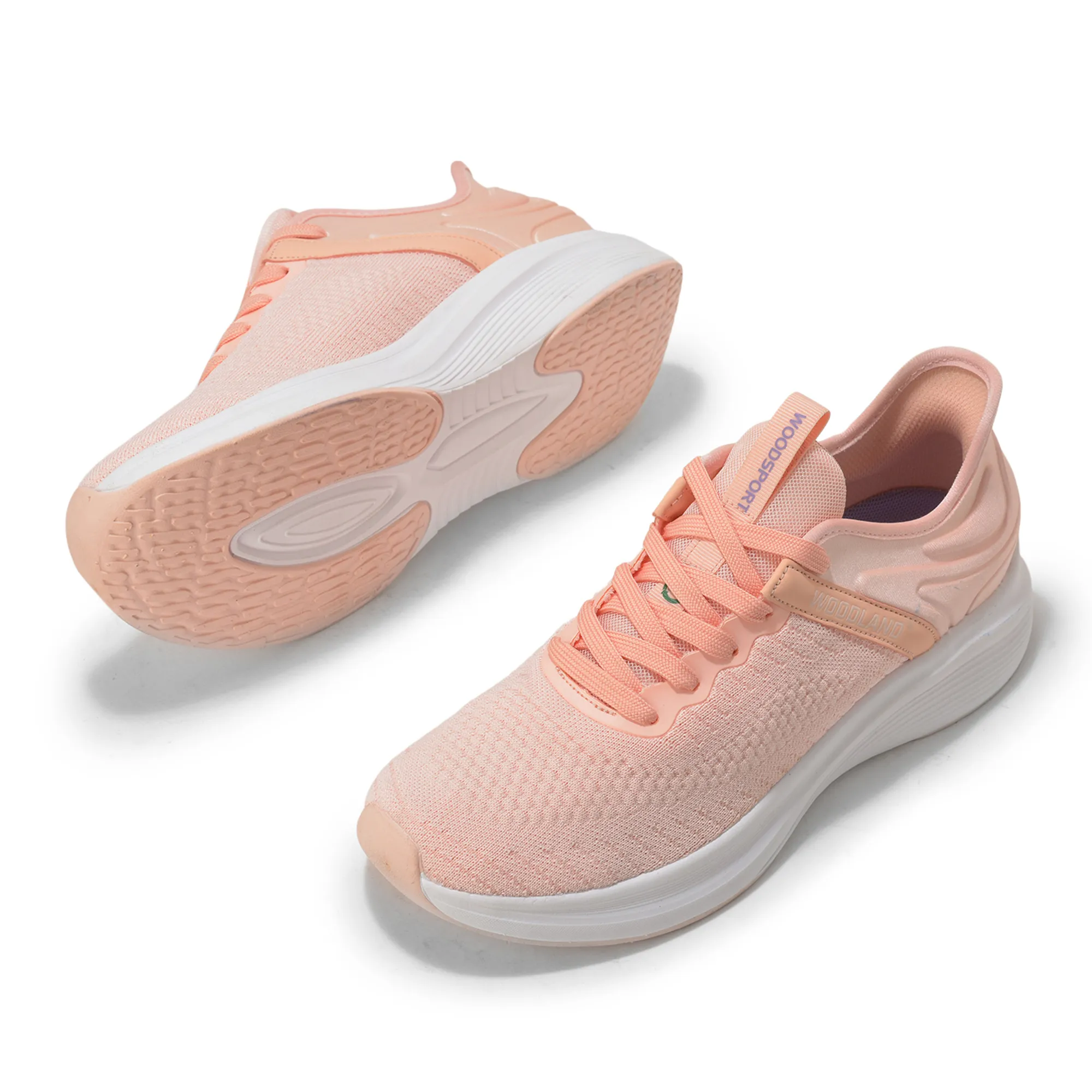 Woodland Women’s Light Pink UrbanSprint Sports Shoes - Thumbnail 6