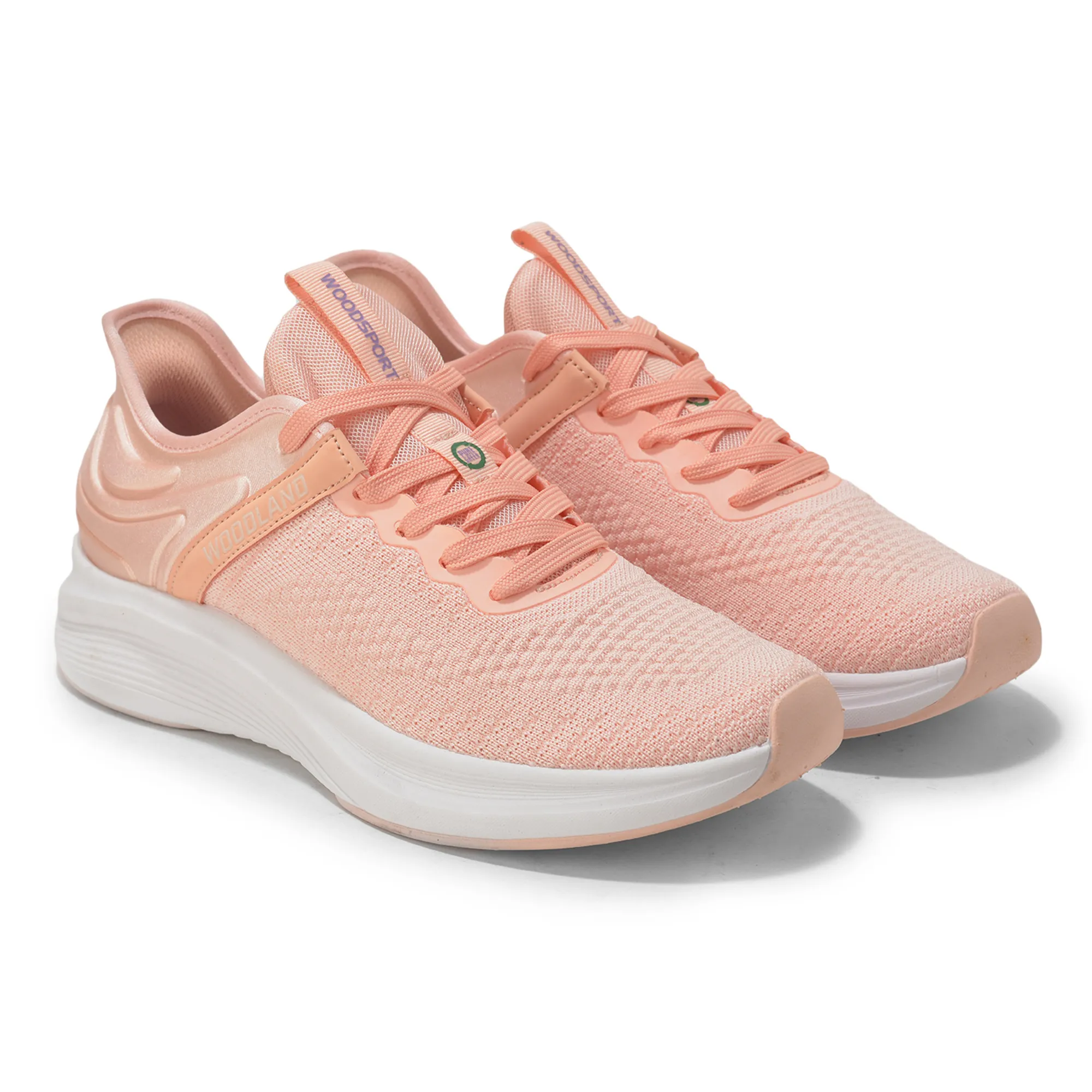 Woodland Women’s Light Pink UrbanSprint Sports Shoes - Thumbnail 8