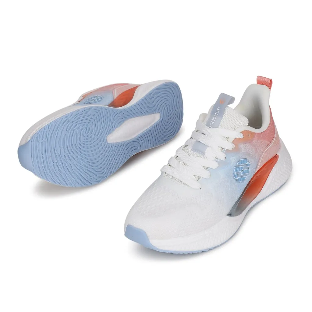 White/Pink Sports Shoe for Women - Thumbnail 3