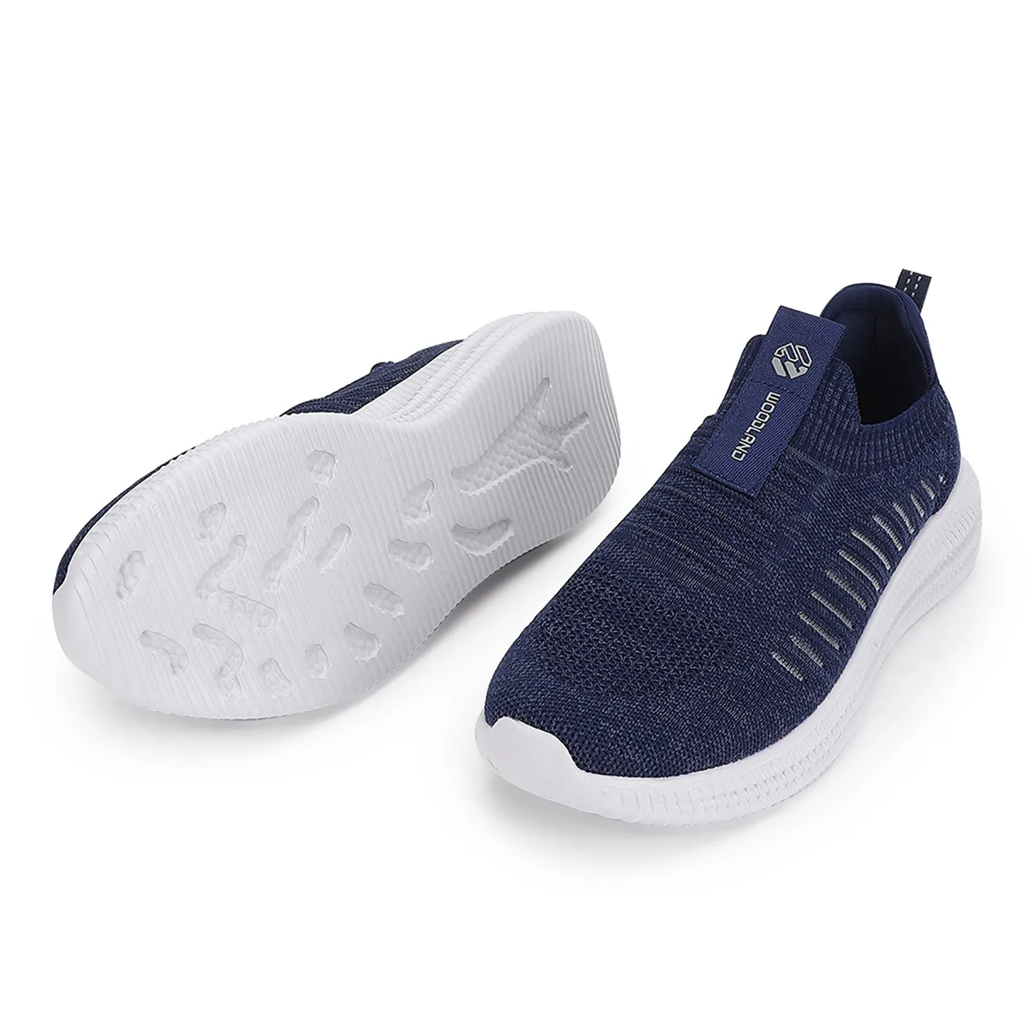 Navy Slip-on sneaker for women - Thumbnail 4