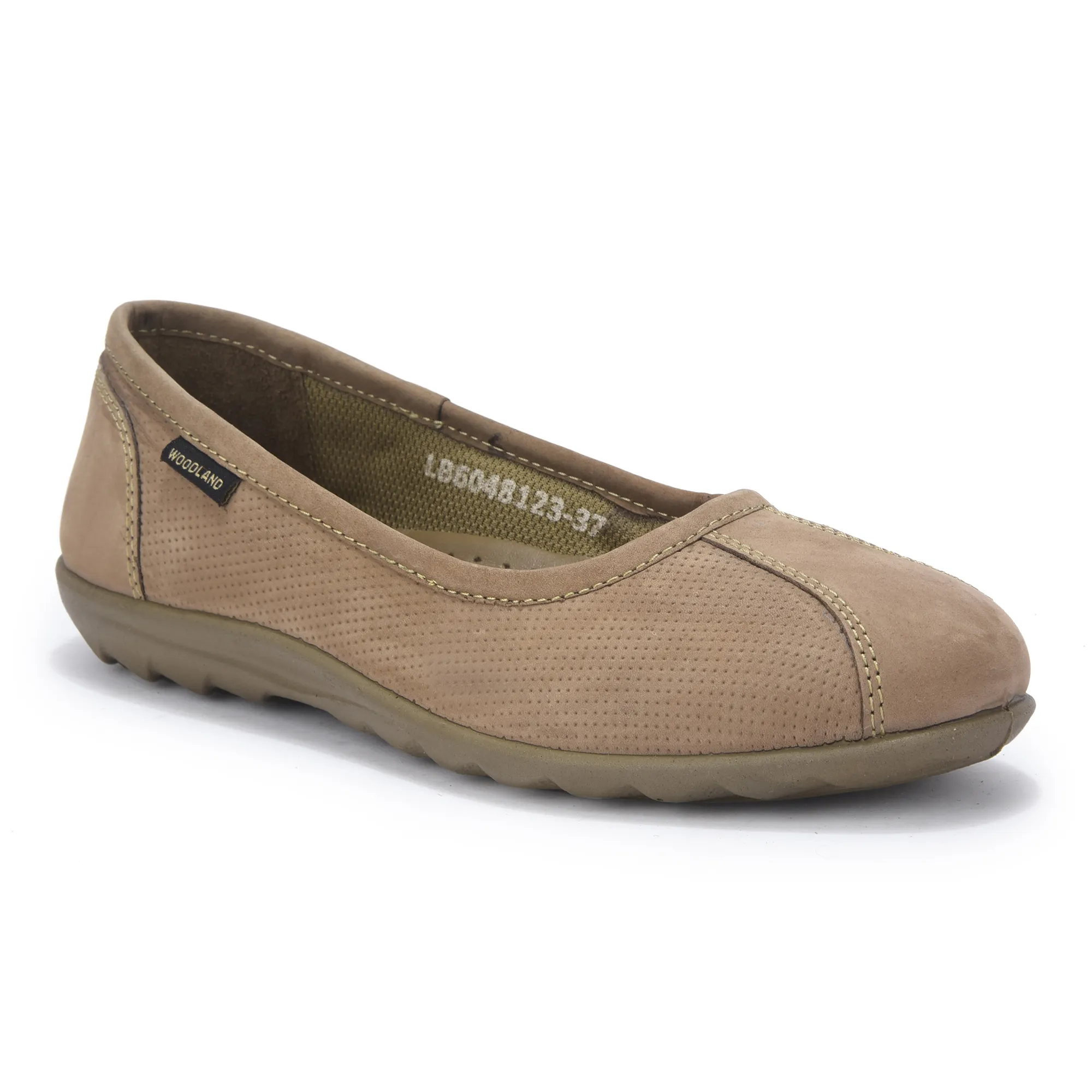 Women Dubai Khaki Nubuk Bally - Thumbnail 3