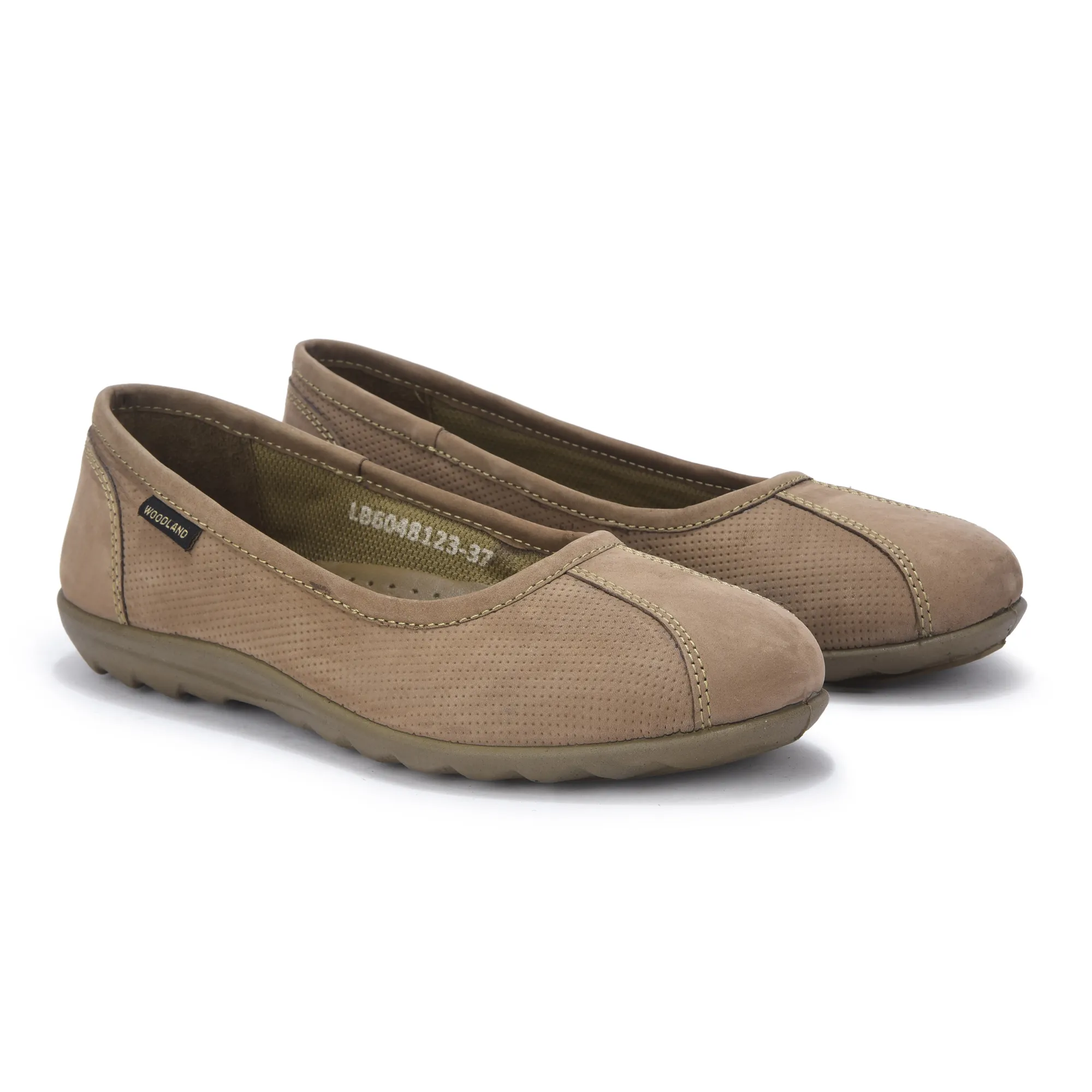 Women Dubai Khaki Nubuk Bally - Thumbnail 7