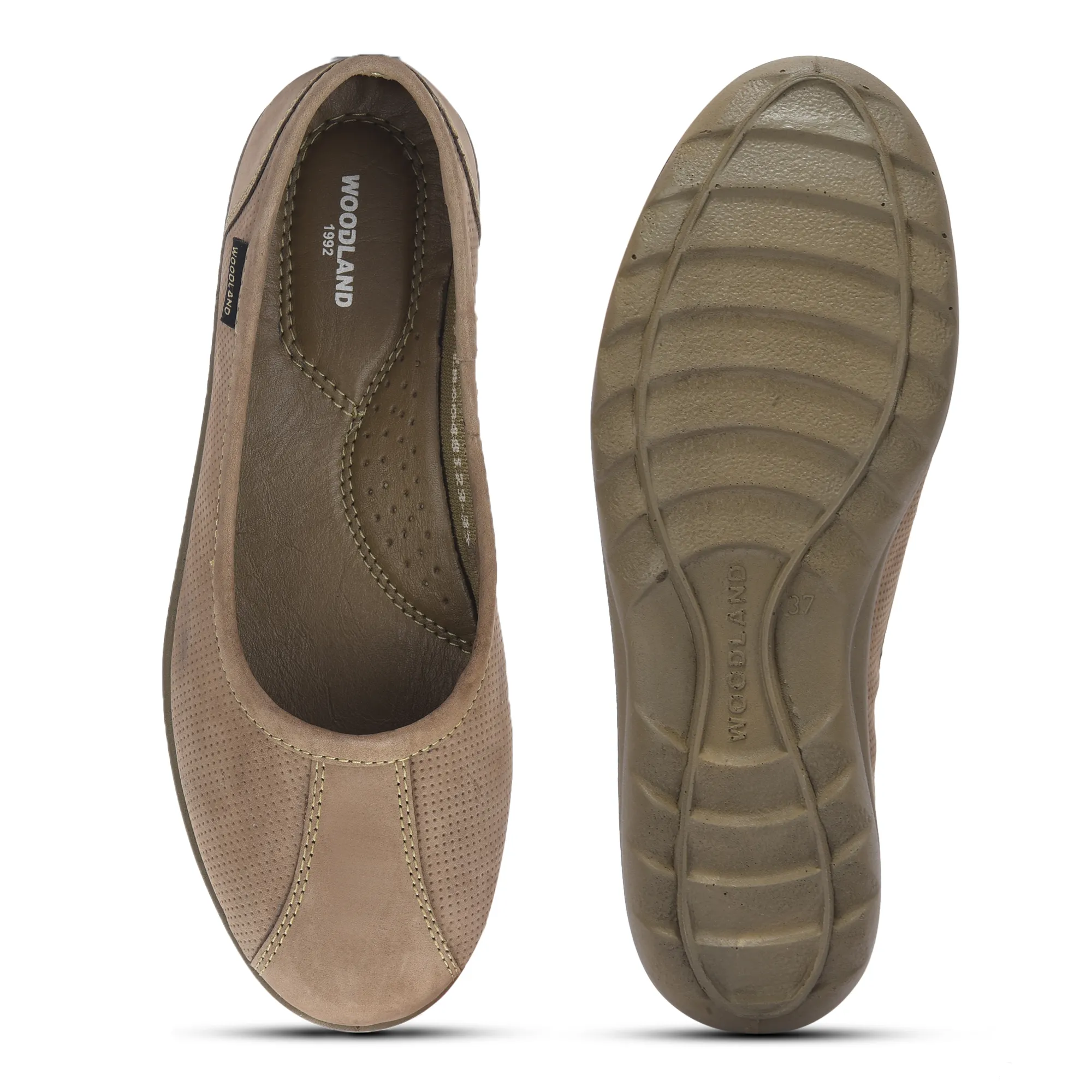 Women Dubai Khaki Nubuk Bally - Thumbnail 8