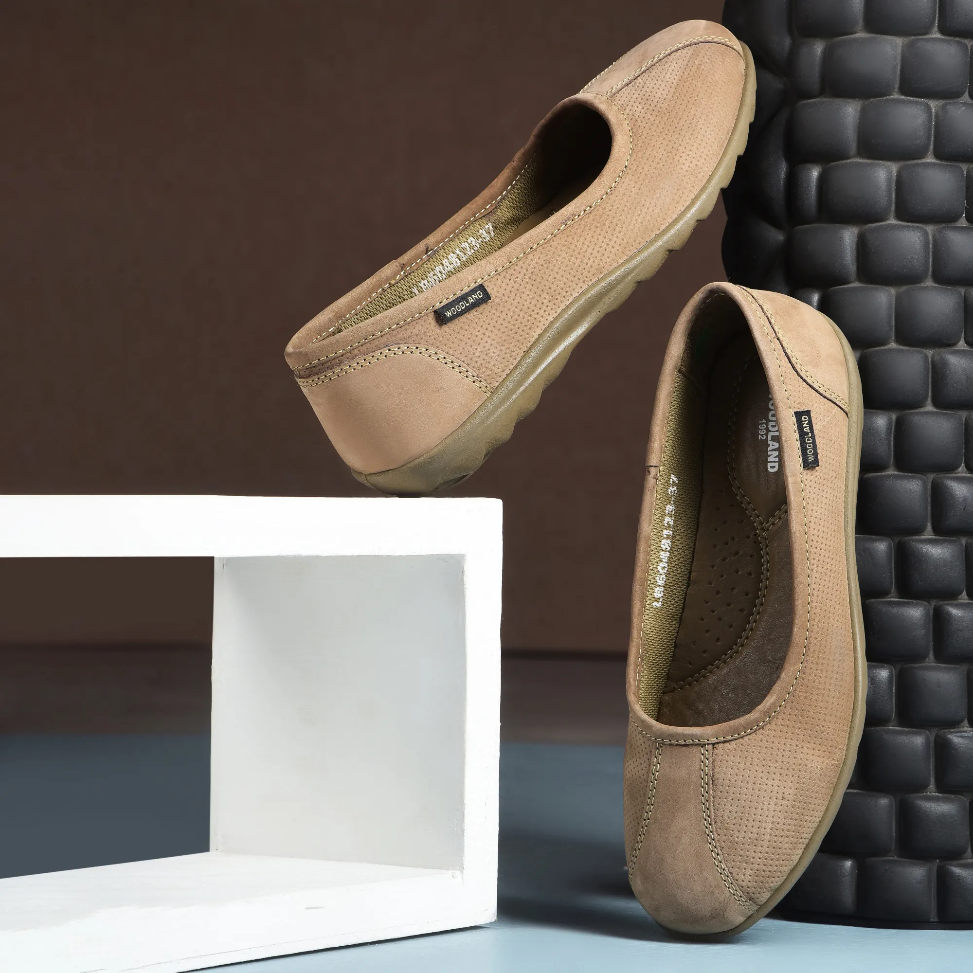 Women Dubai Khaki Nubuk Bally - Thumbnail 9