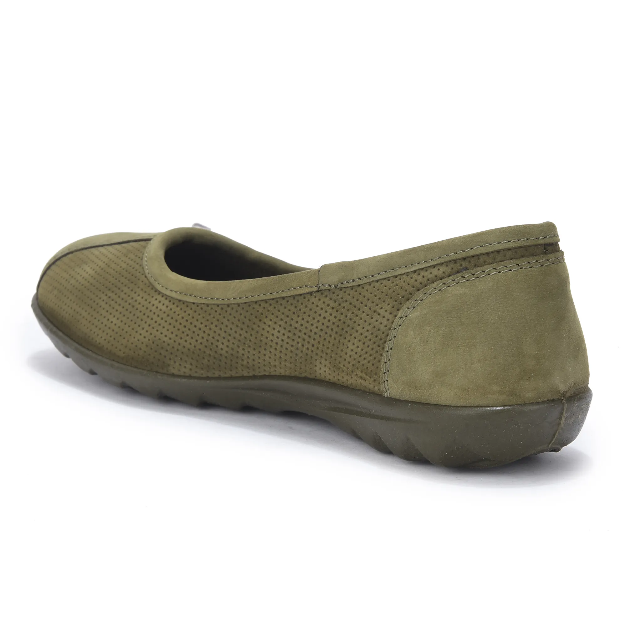 Women Olive green Nubuk Bally - Thumbnail 6