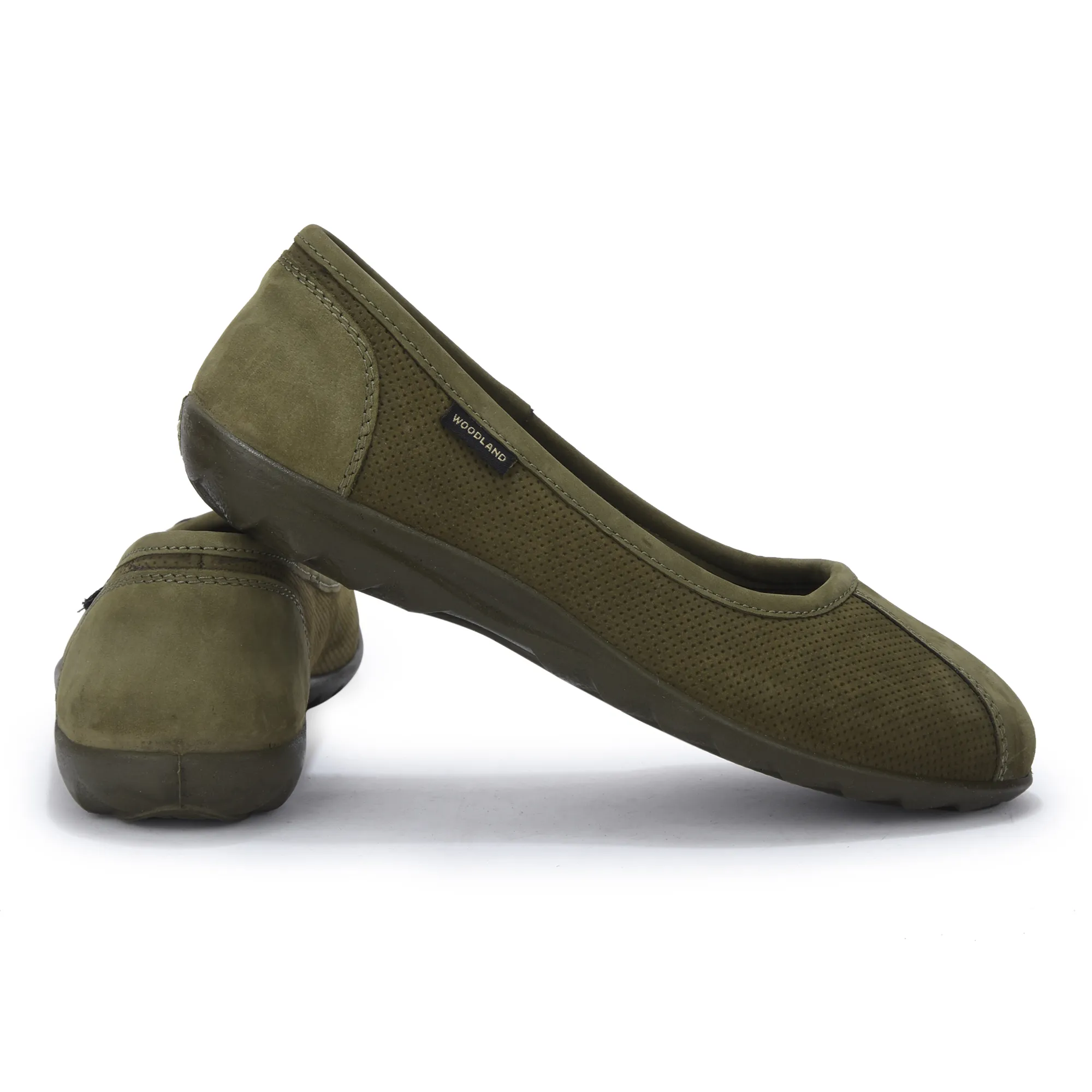 Women Olive green Nubuk Bally - Thumbnail 10