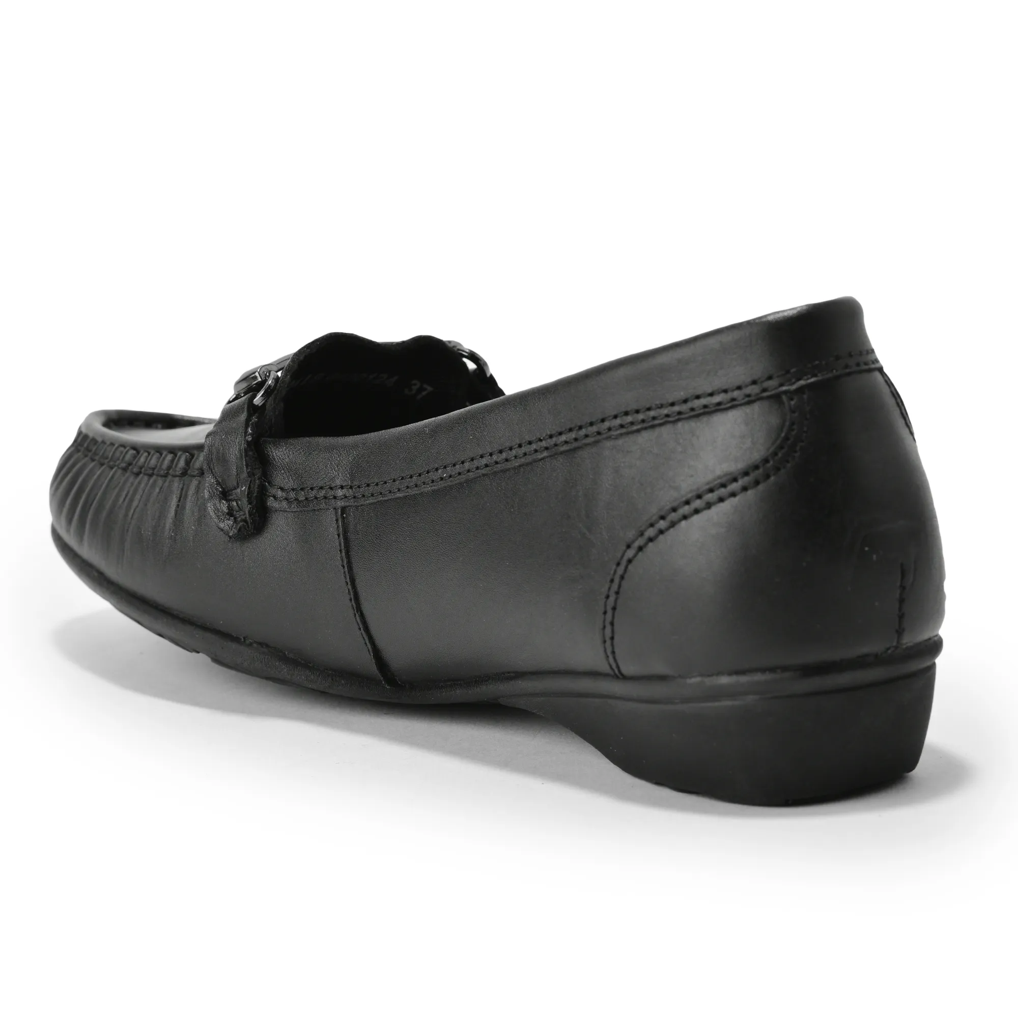 Ultra Soft Black Belly Shoes for Ladies - Thumbnail 5