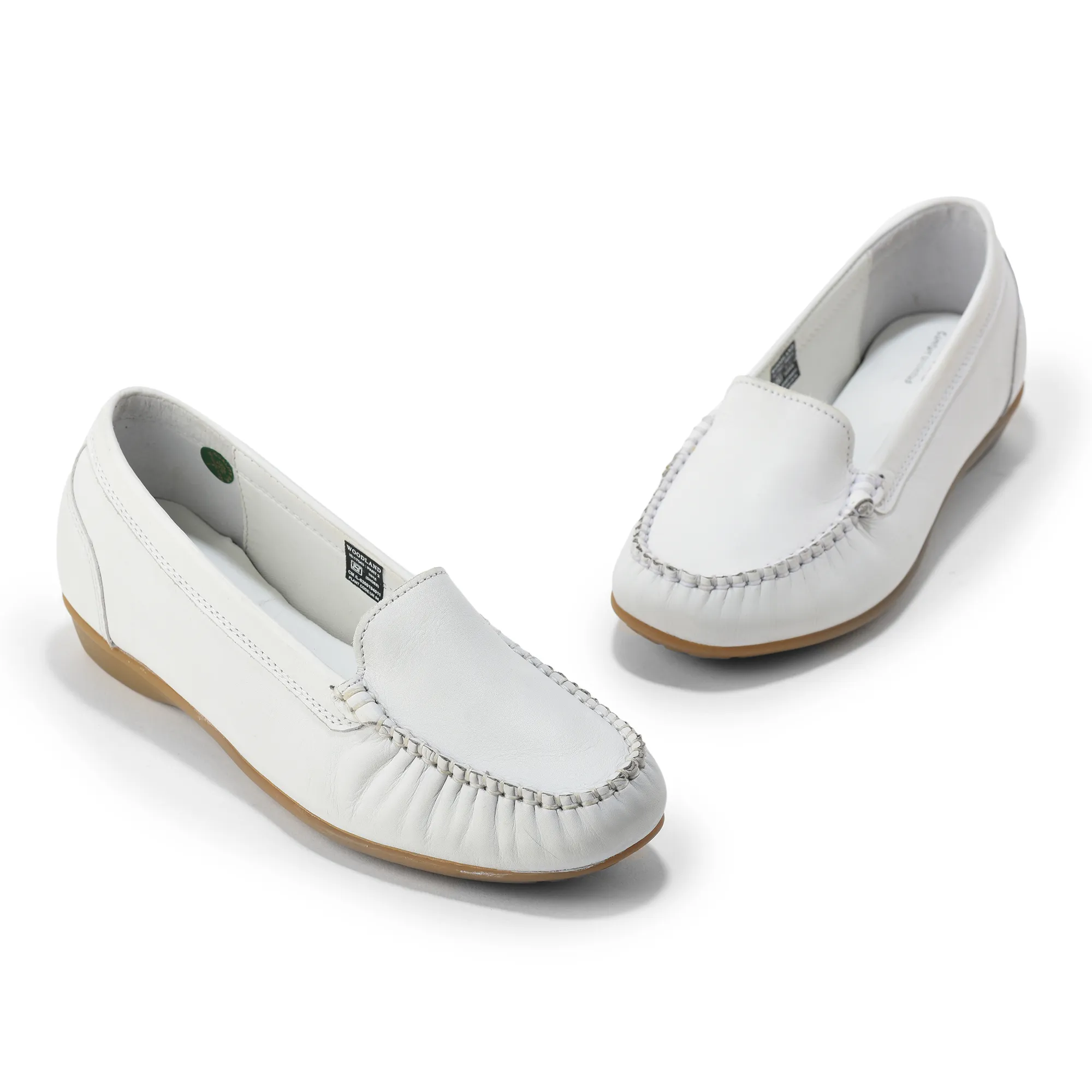 Ultra Soft White Belly Shoes for Ladies - Thumbnail 8