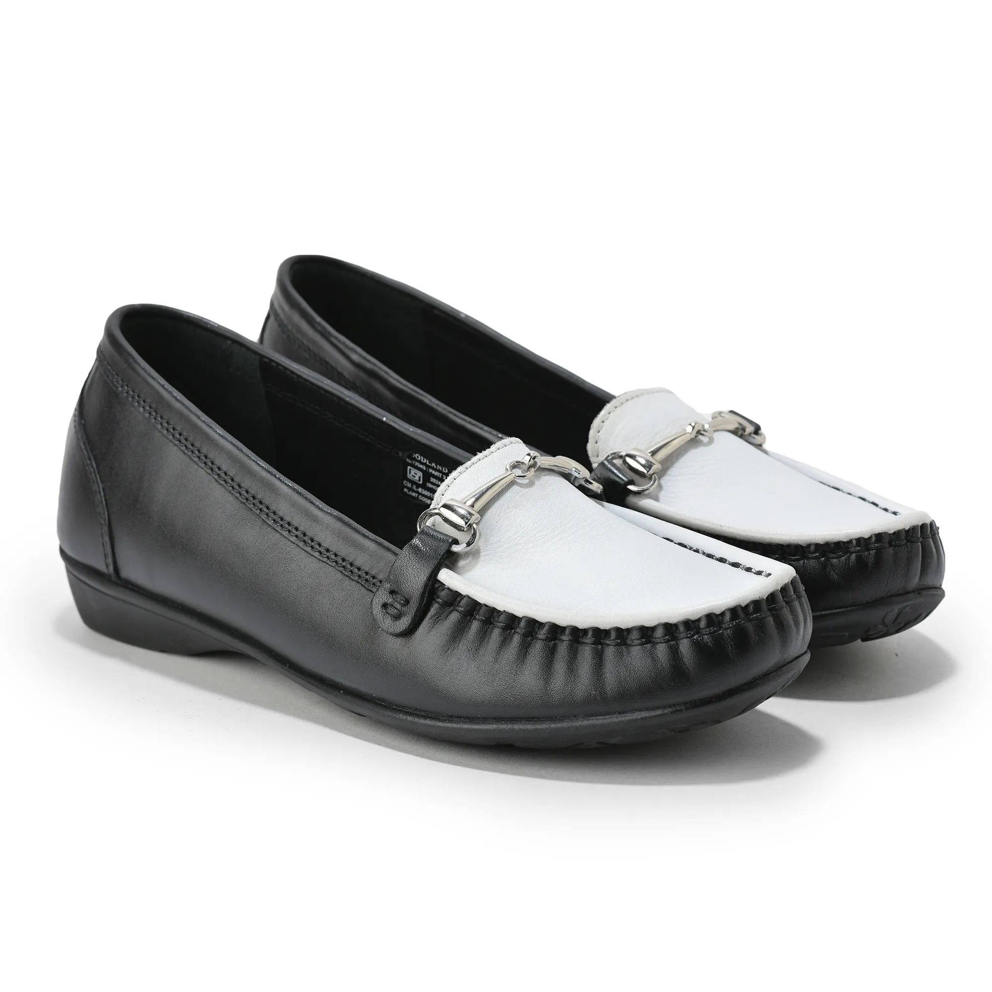 Woods Ladies Black Nappa Loafers - Thumbnail 6