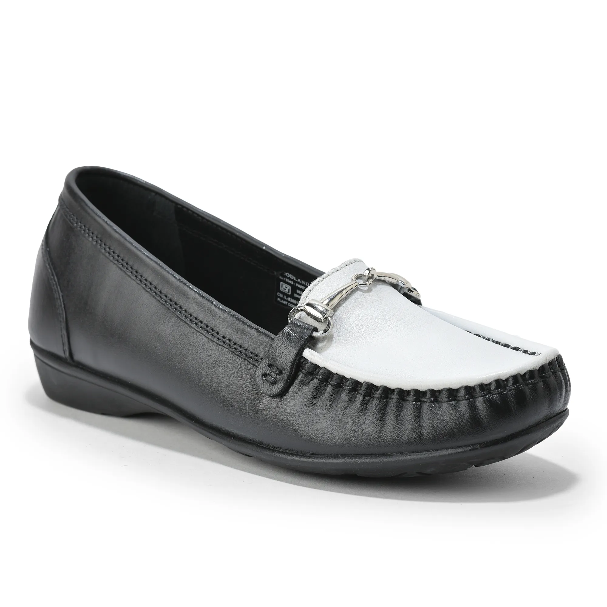 Woods Ladies Black Nappa Loafers - Thumbnail 8