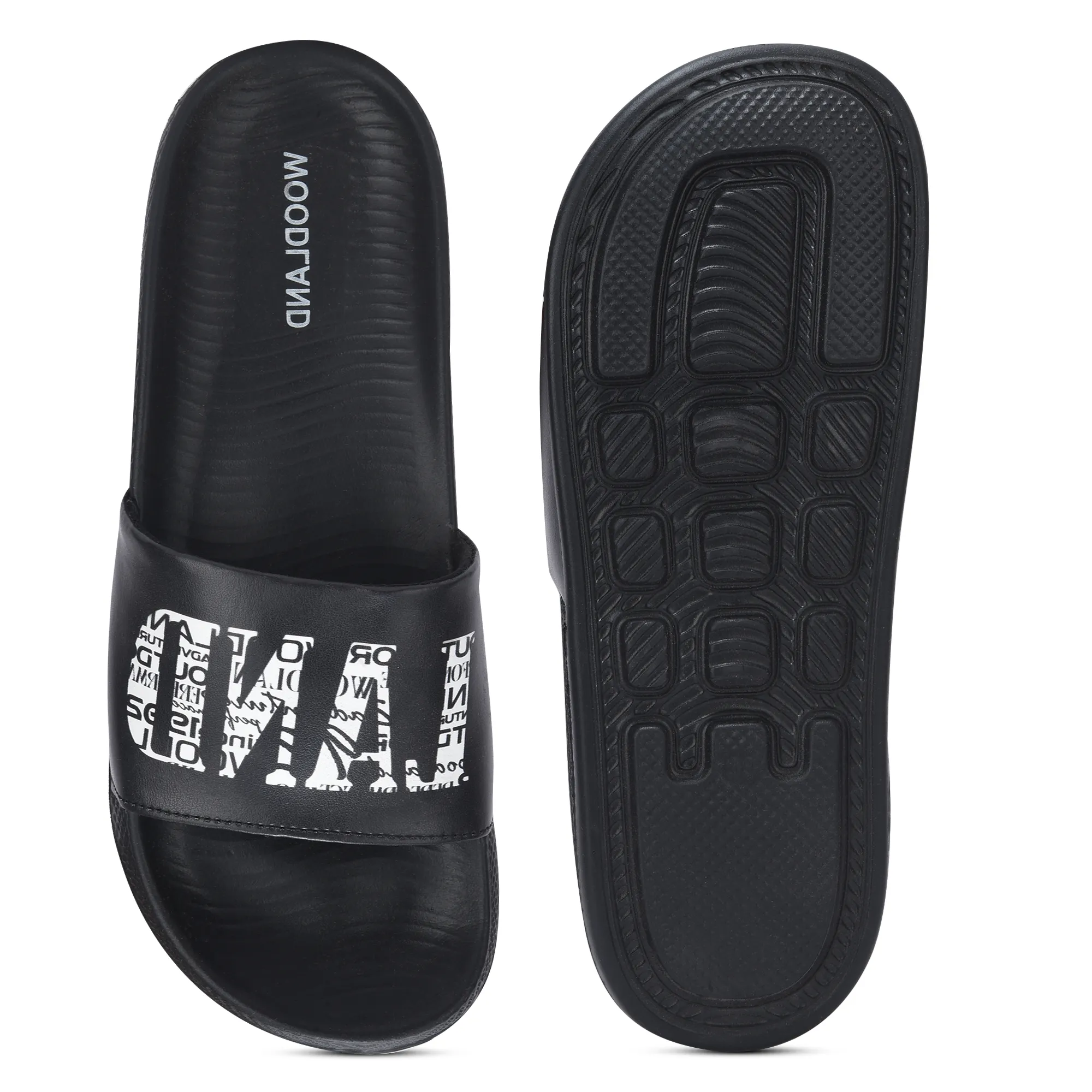 Women Black Ultra-Light EVA Comfort Slippers - Thumbnail 8