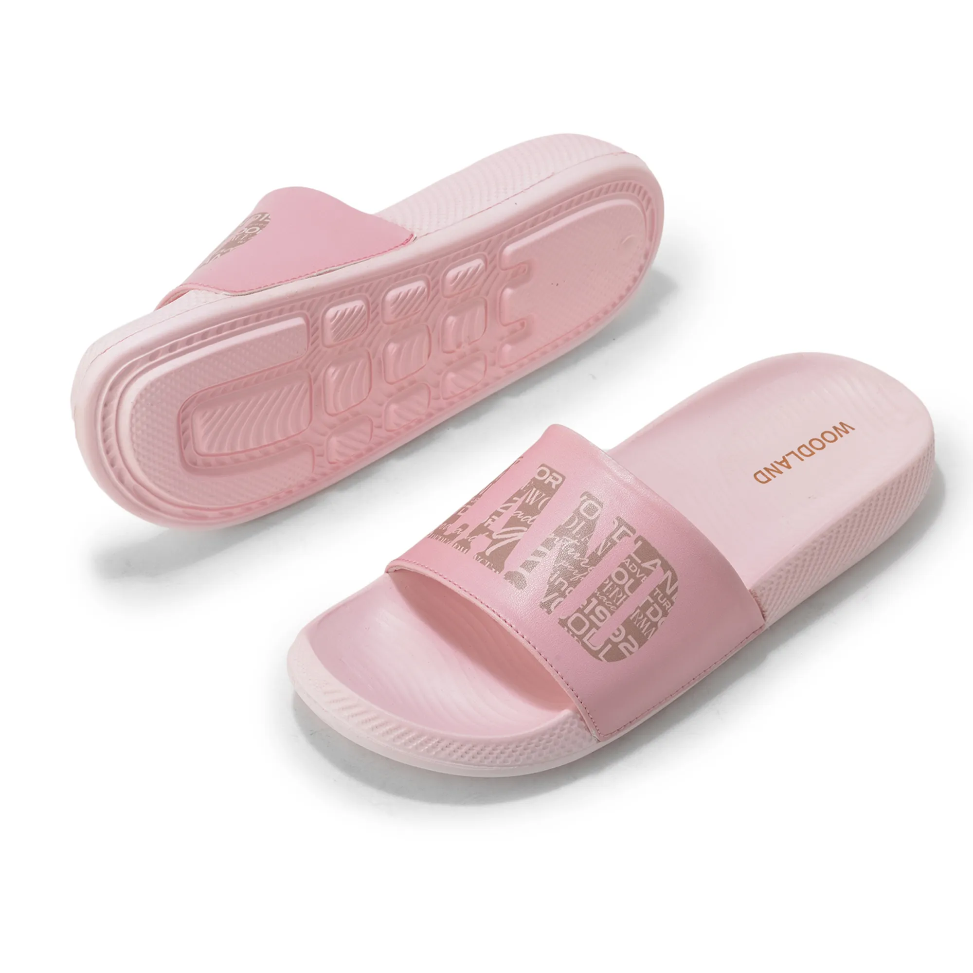 Women Pink Ultra-Light EVA Comfort Slippers - Thumbnail 6
