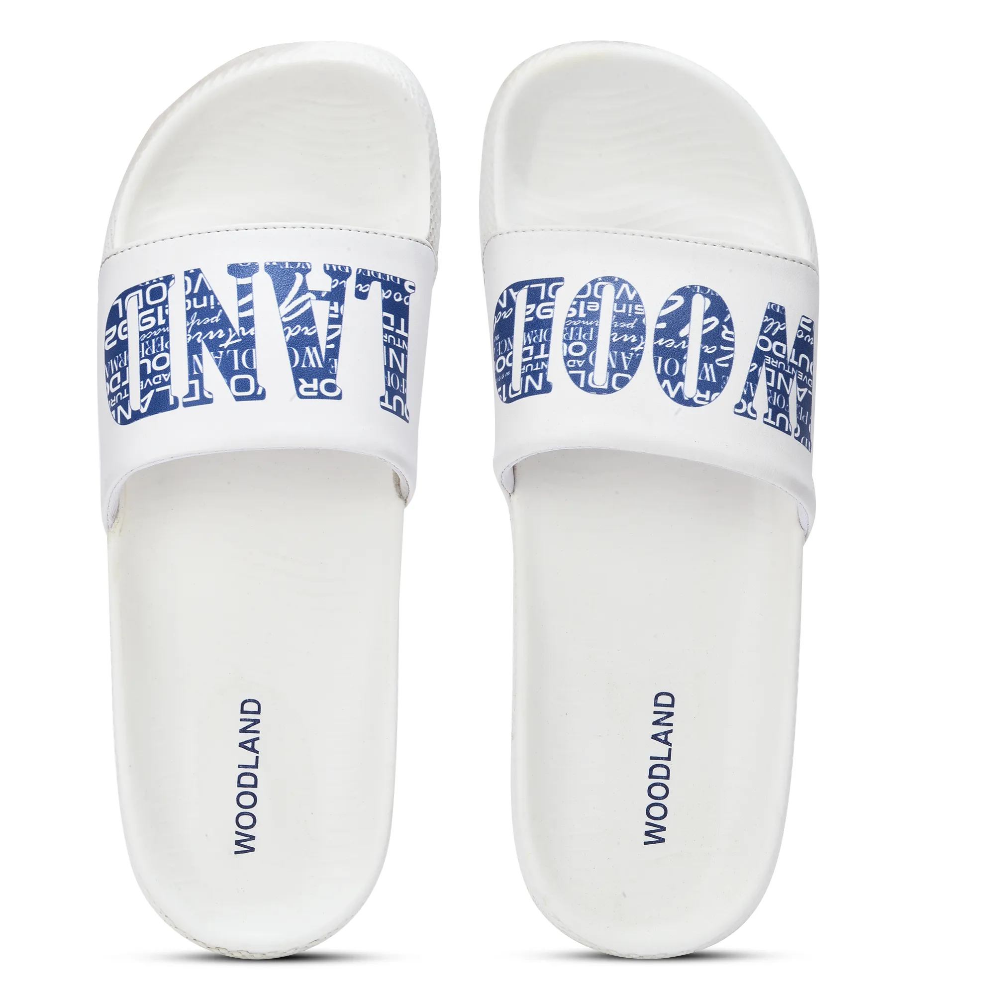 Women White Ultra-Light EVA Comfort Slippers - Thumbnail 4