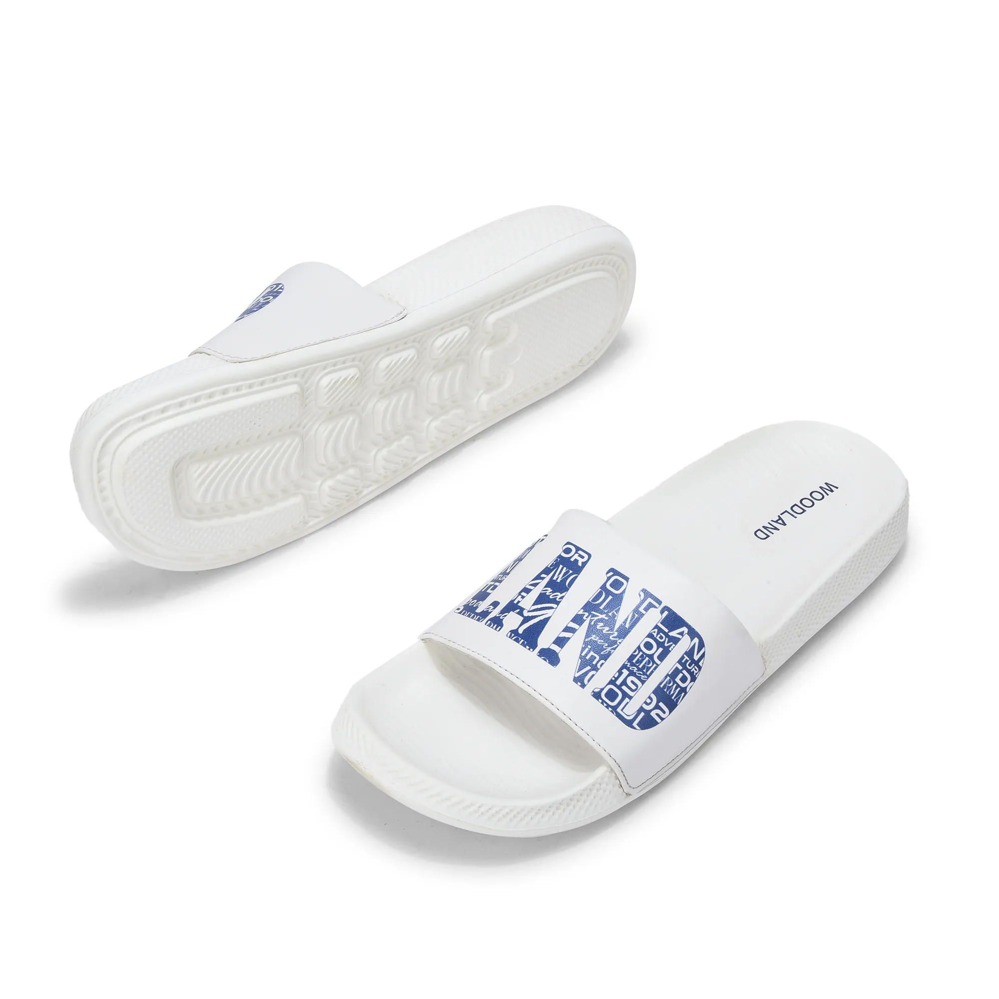 Women White Ultra-Light EVA Comfort Slippers - Thumbnail 5