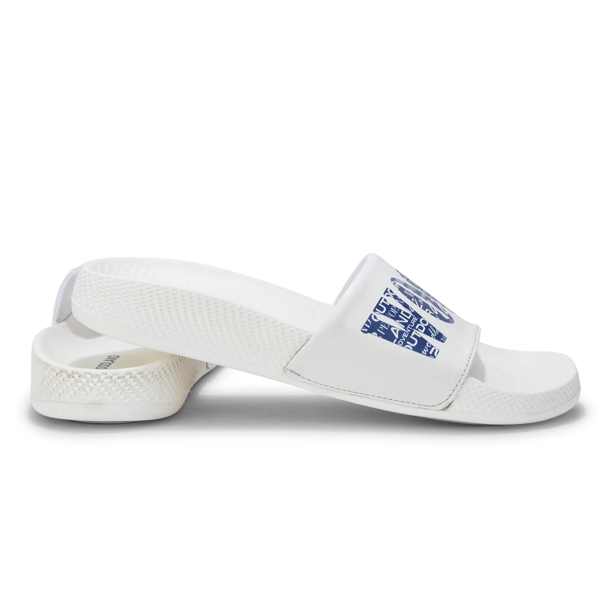 Women White Ultra-Light EVA Comfort Slippers - Thumbnail 10