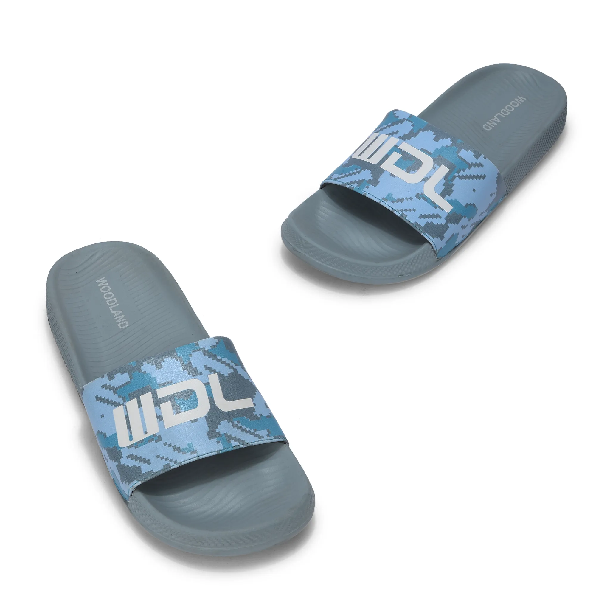 Women Dusk Blue Ultra-Light EVA Comfort Slippers - Thumbnail 2