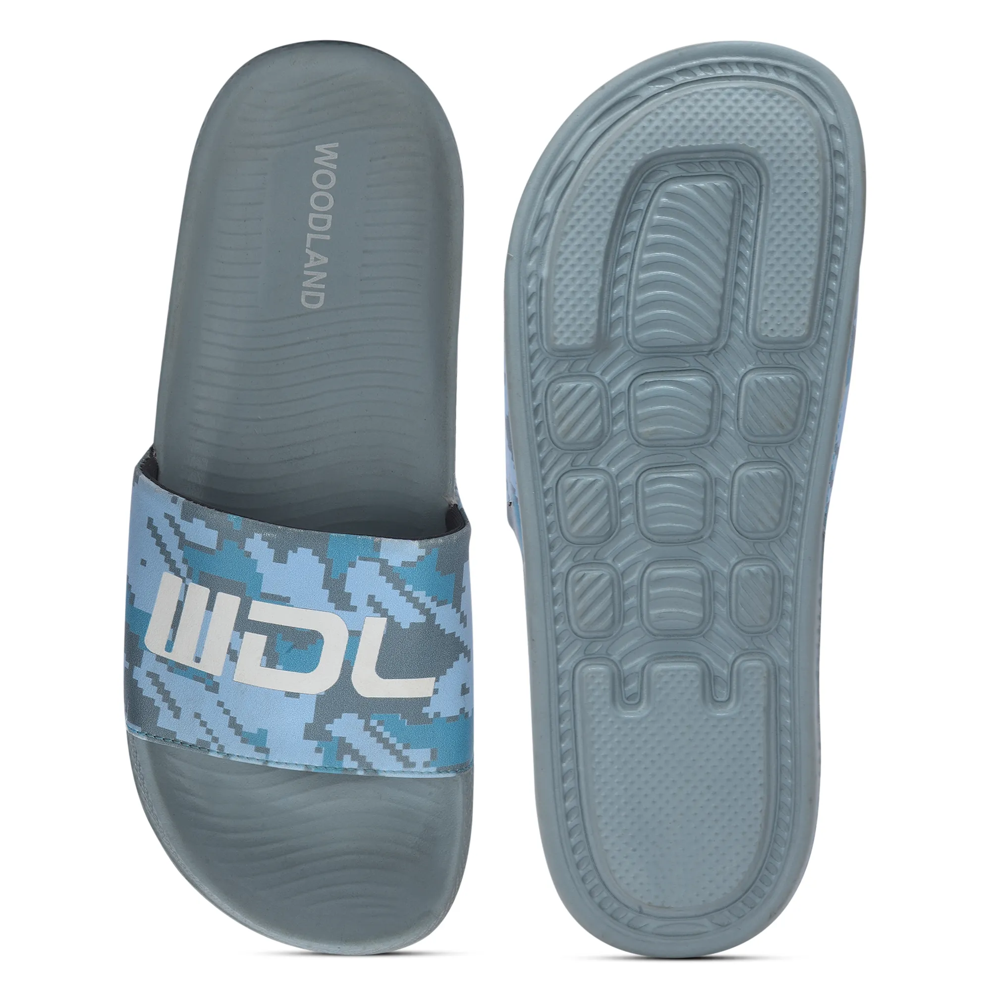 Women Dusk Blue Ultra-Light EVA Comfort Slippers - Thumbnail 8