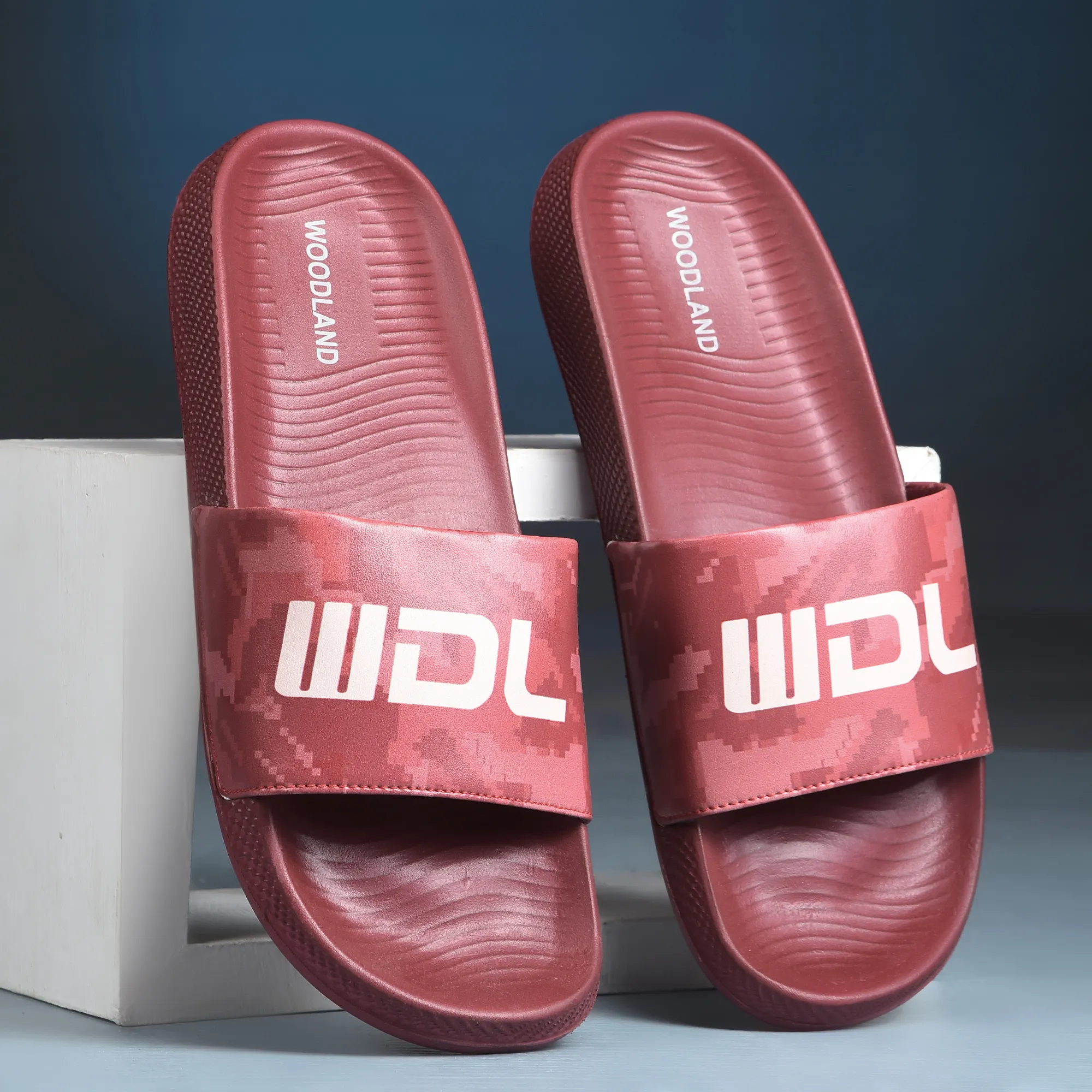 Women Maroon Ultra-Light EVA Comfort Slippers - Thumbnail 9