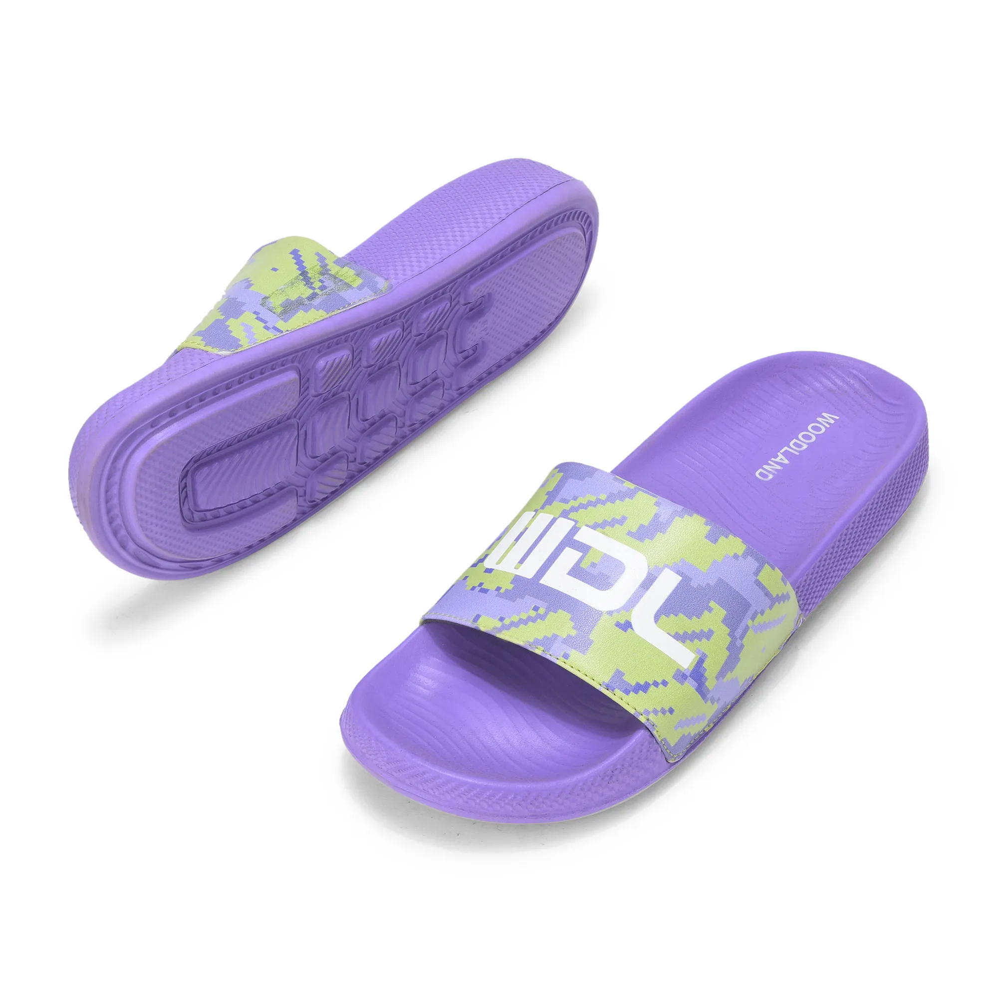 Women Purple Ultra-Light EVA Comfort Slippers - Thumbnail 6
