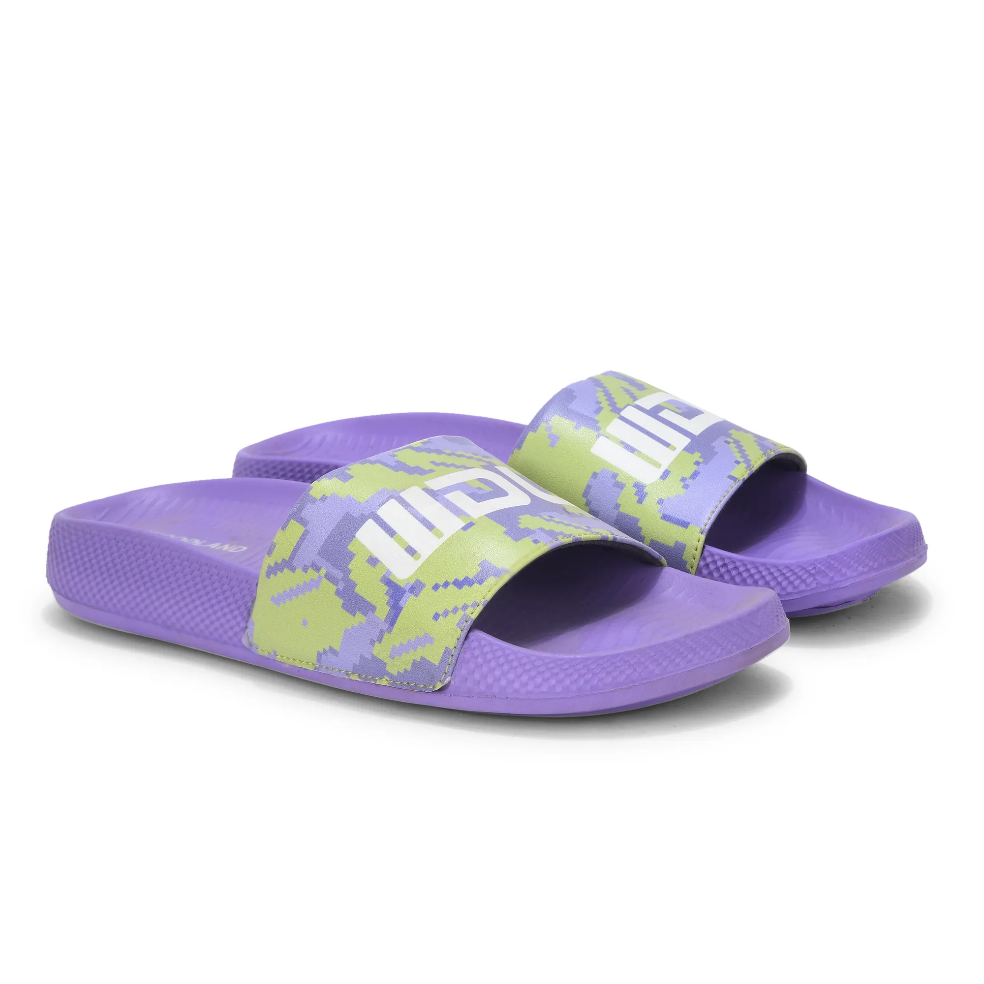 Women Purple Ultra-Light EVA Comfort Slippers - Thumbnail 8