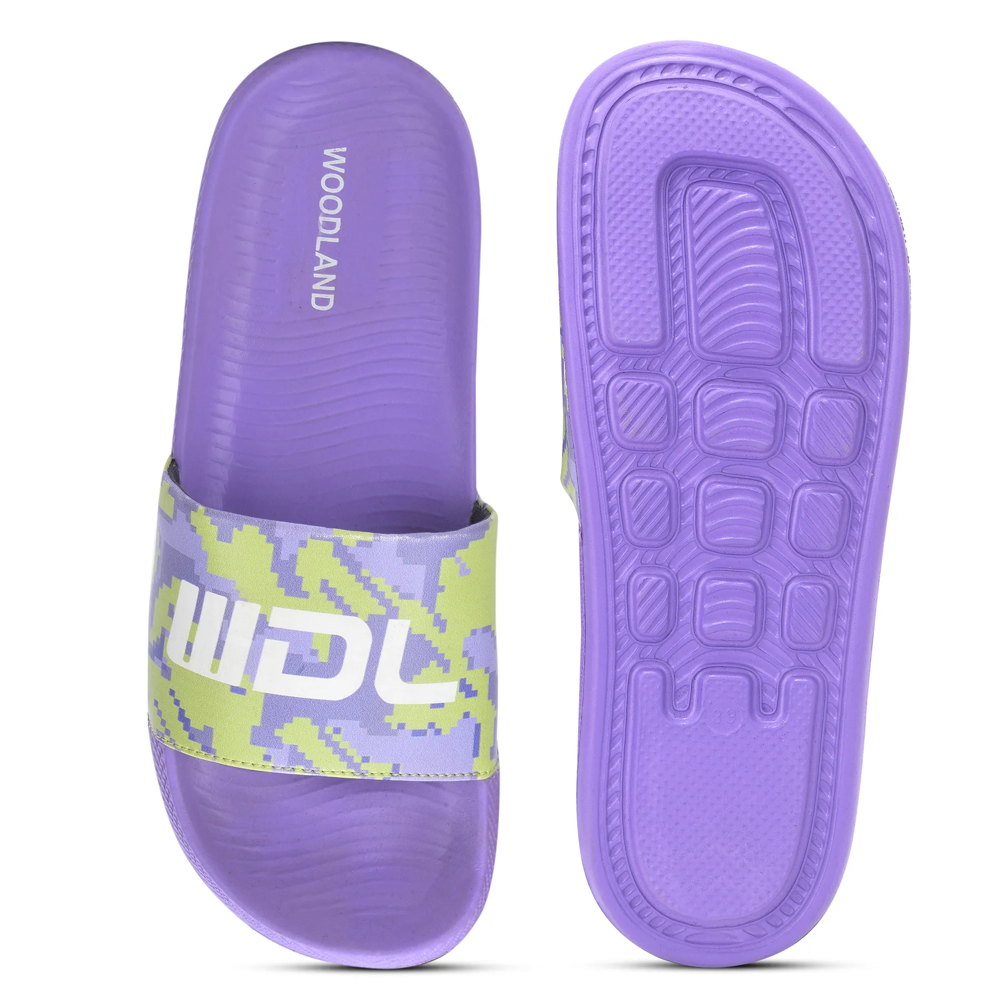 Women Purple Ultra-Light EVA Comfort Slippers - Thumbnail 9