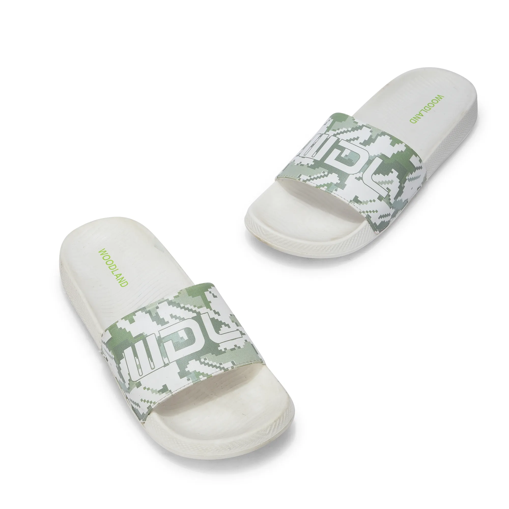 Women White Ultra-Light EVA Comfort Slippers - Thumbnail 2