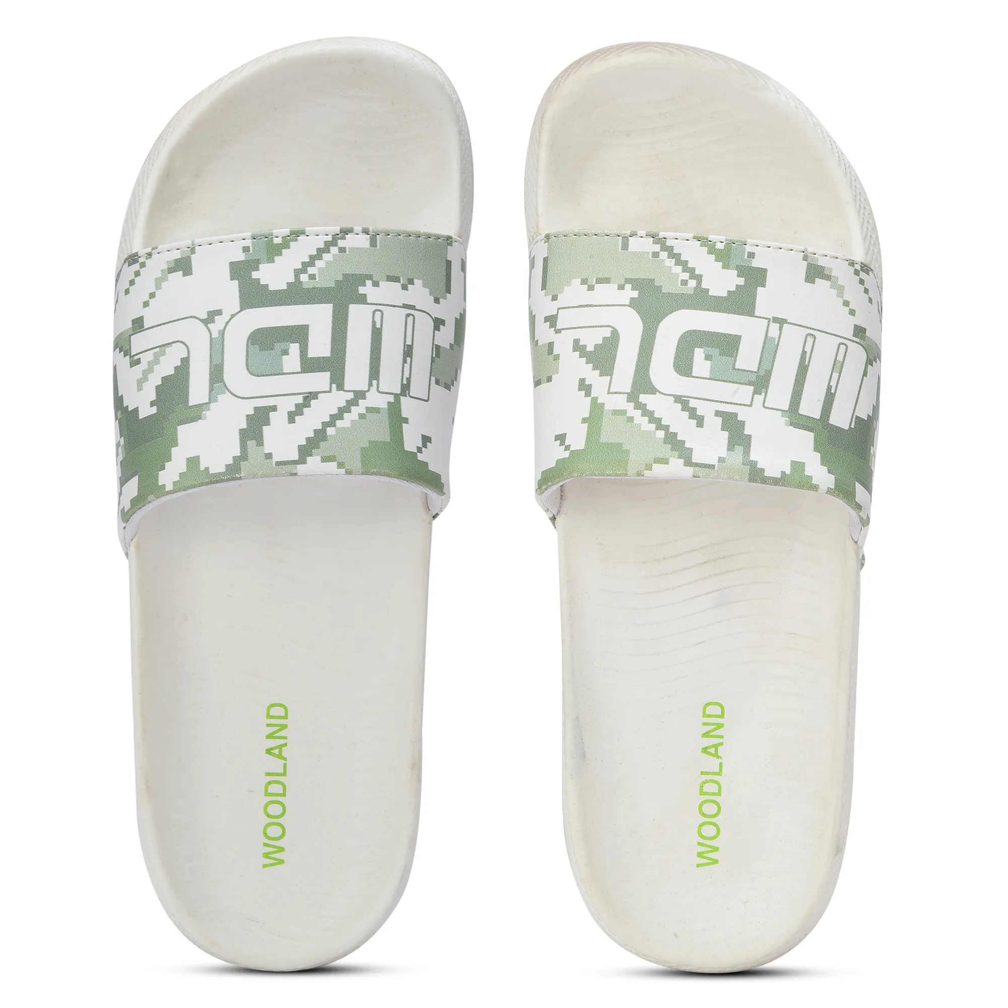 Women White Ultra-Light EVA Comfort Slippers - Thumbnail 4