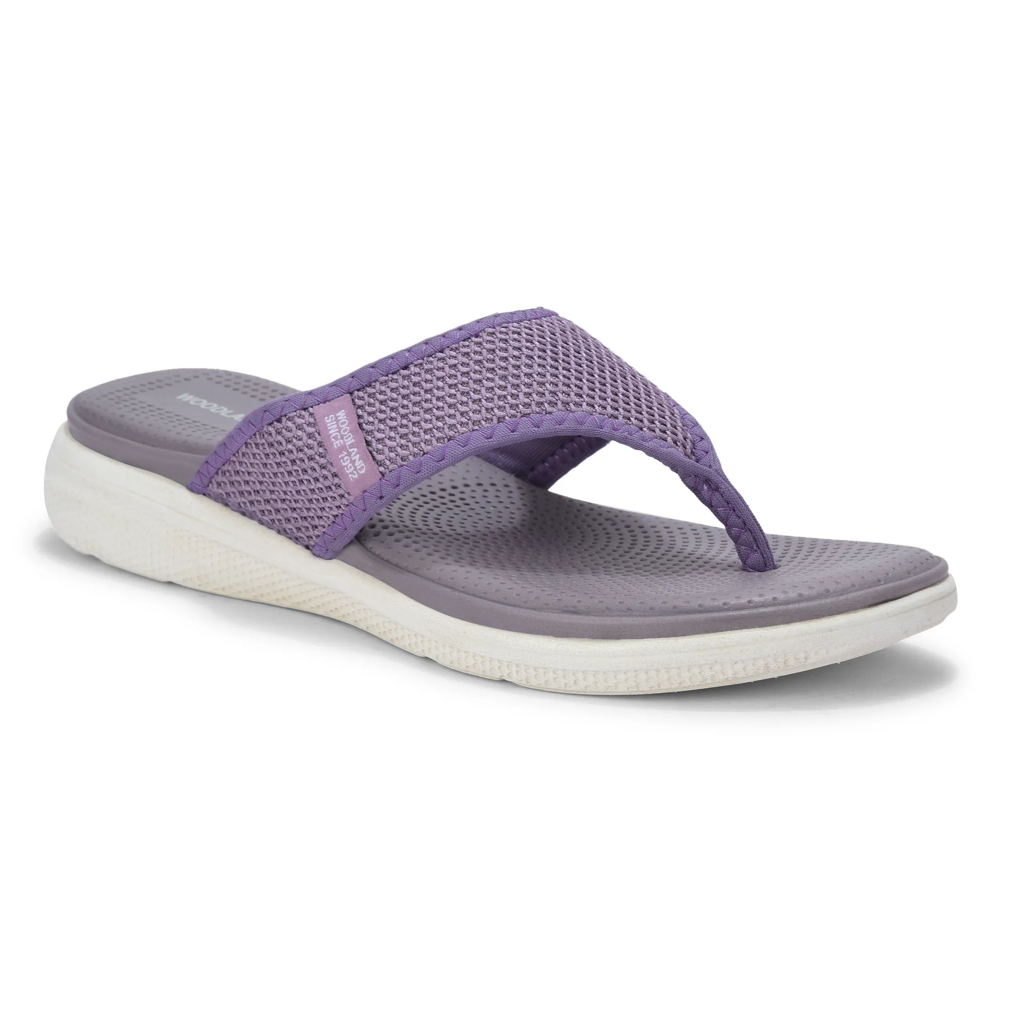 Women Purple Sports Slippers - Thumbnail 3