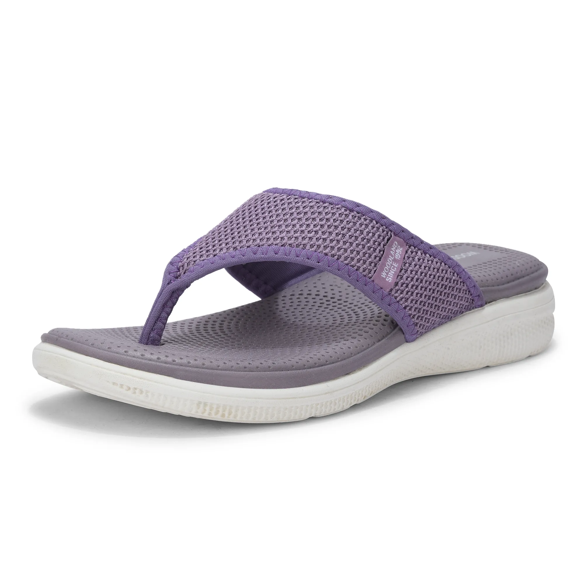 Women Purple Sports Slippers - Thumbnail 11