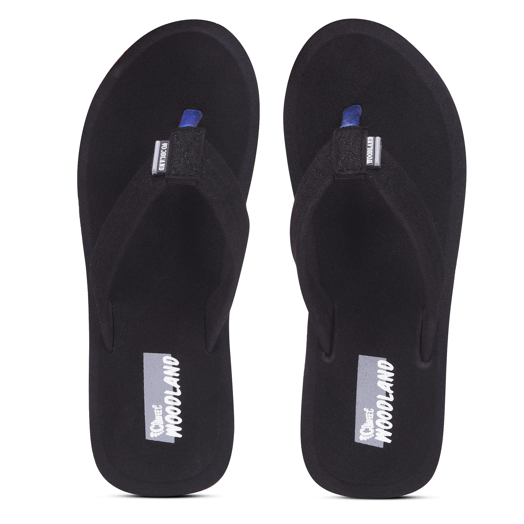 Woodland Women’S Black Comfort Flip-Flop Slippers - Thumbnail 4