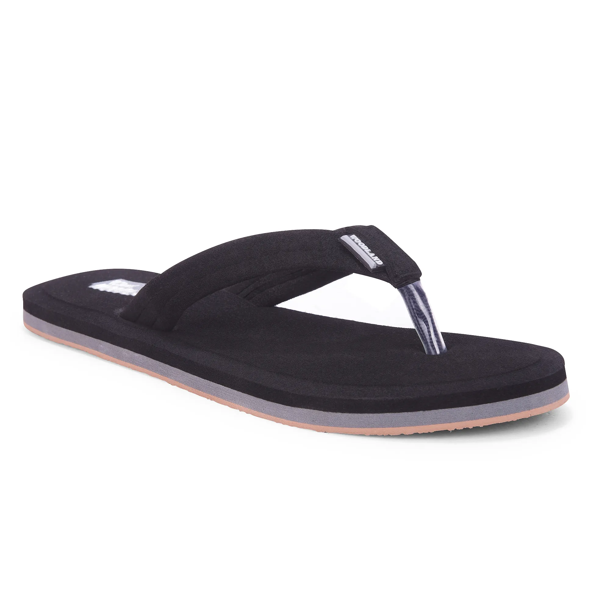 Woodland Women’S Black Comfort Flip-Flop Slippers - Thumbnail 10