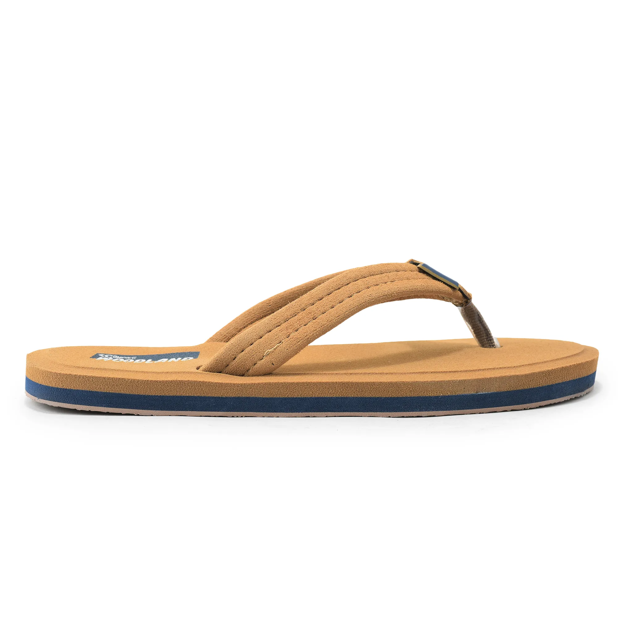 Woodland Women'S Camel Comfort Flip-Flop Slippers - Thumbnail 2
