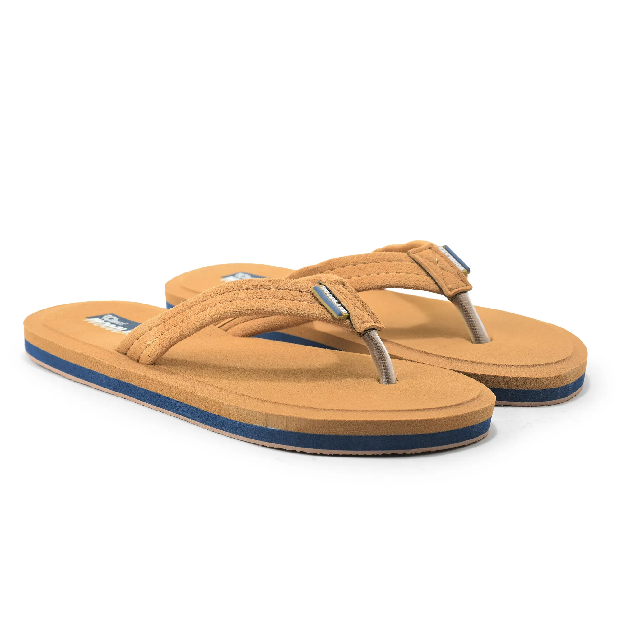 Woodland Women'S Camel Comfort Flip-Flop Slippers - Thumbnail 8