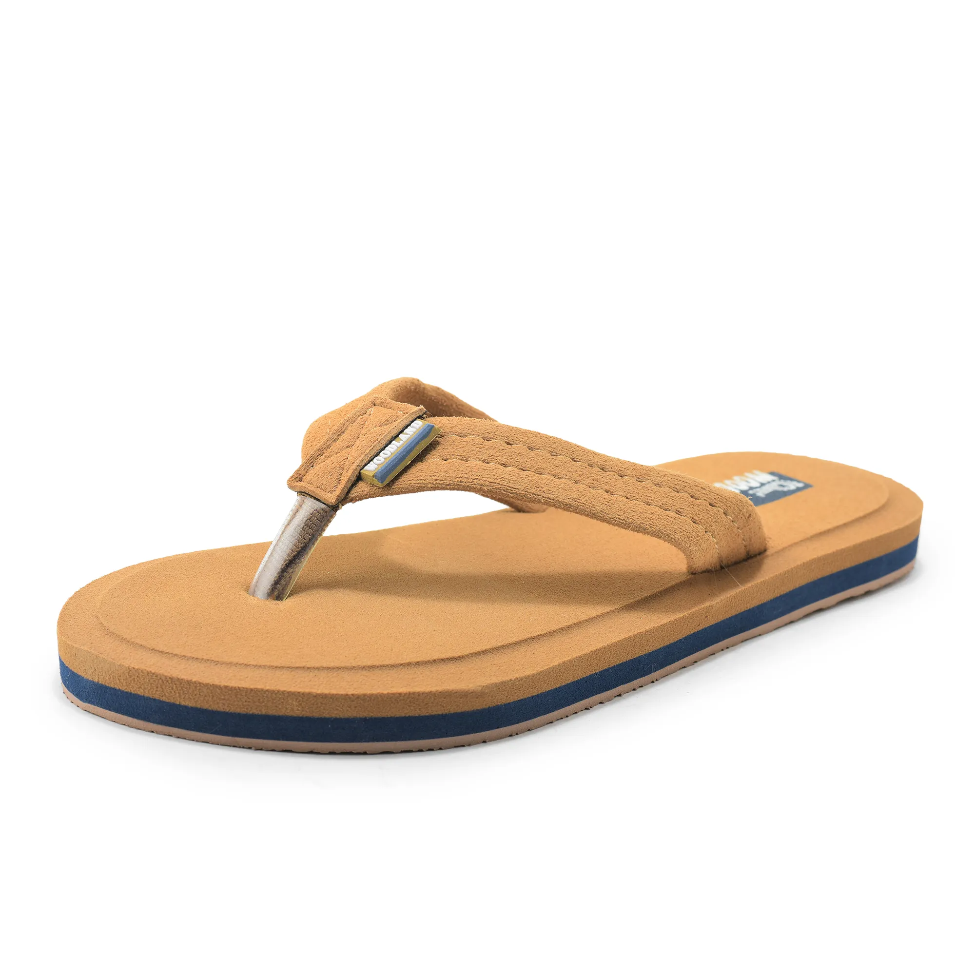 Woodland Women'S Camel Comfort Flip-Flop Slippers - Thumbnail 11