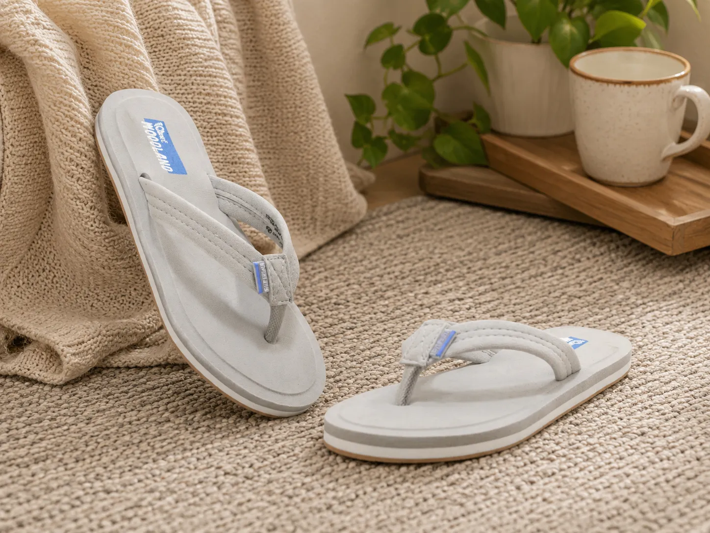 woodland-women-s-lgrey-comfort-flip-flop-slippers