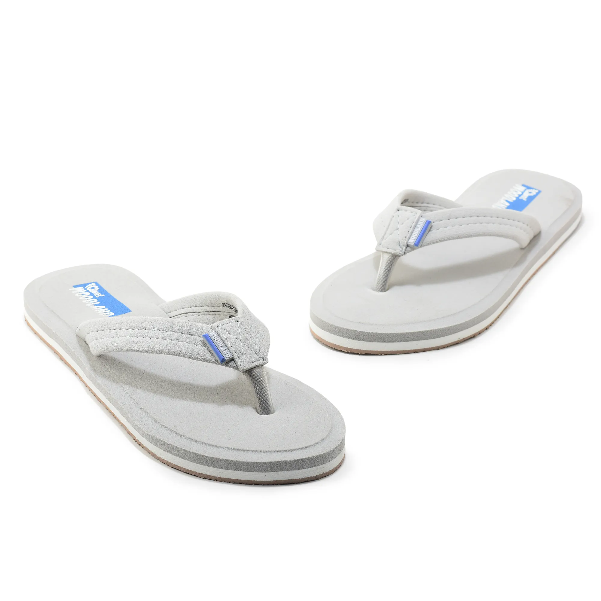 Woodland Women'S LGrey Comfort Flip-Flop Slippers - Thumbnail 4