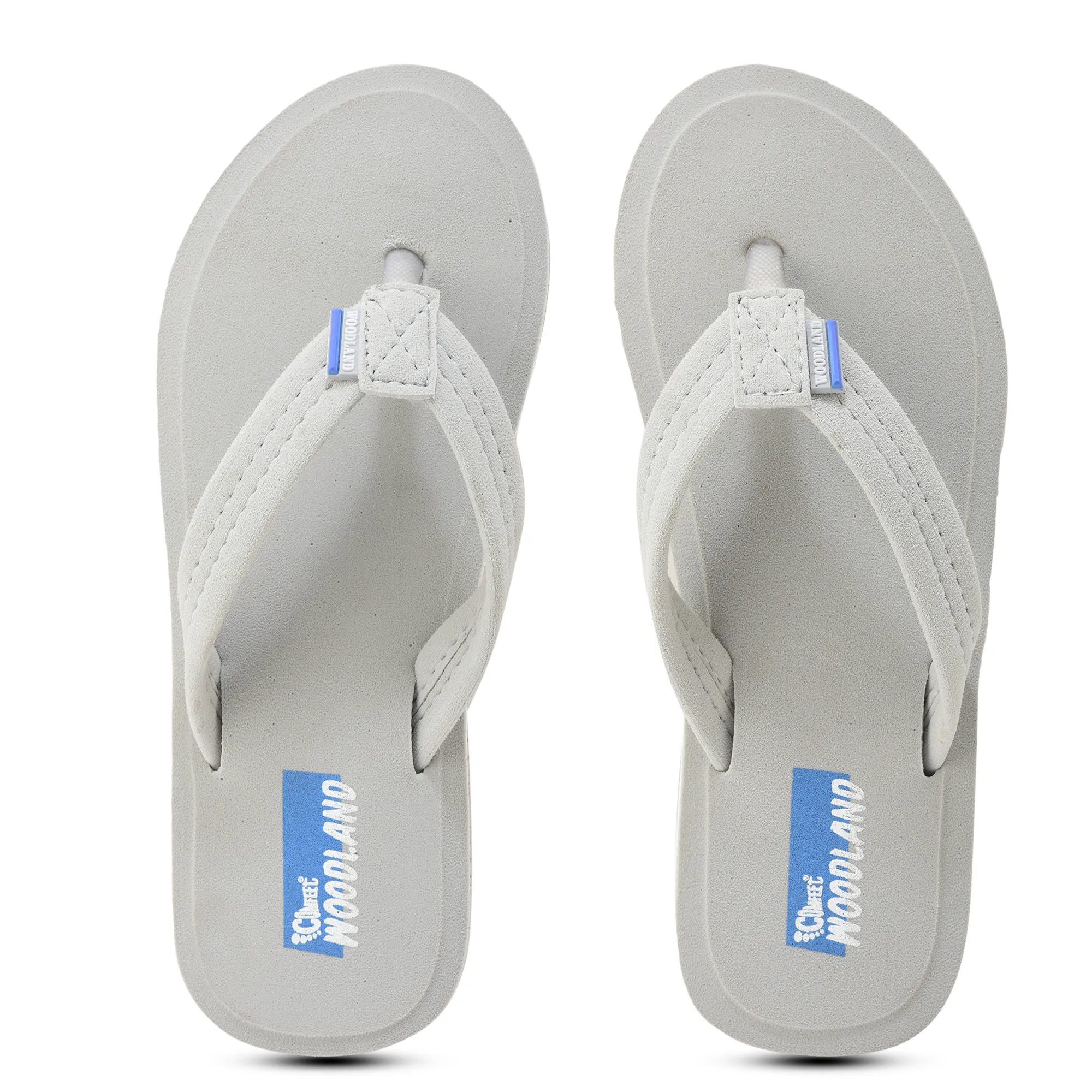Woodland Women'S LGrey Comfort Flip-Flop Slippers - Thumbnail 5