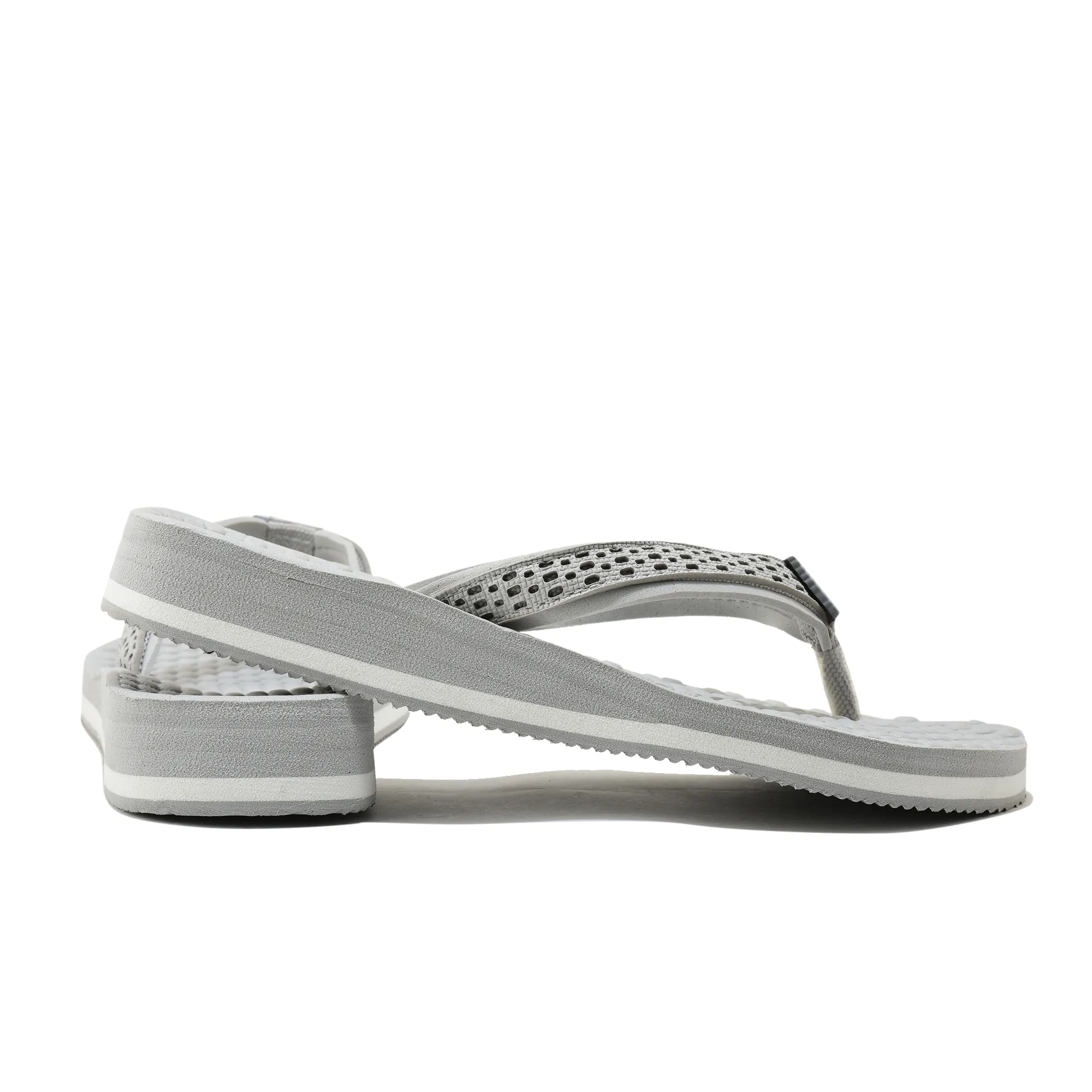 Woodland Women'S LGrey Casual Comfort Flip-Flop Slippers - Thumbnail 10