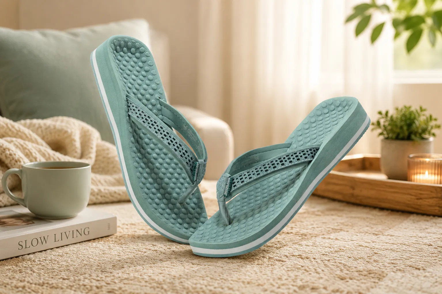 woodland-women-s-mint-casual-comfort-flip-flop-slippers