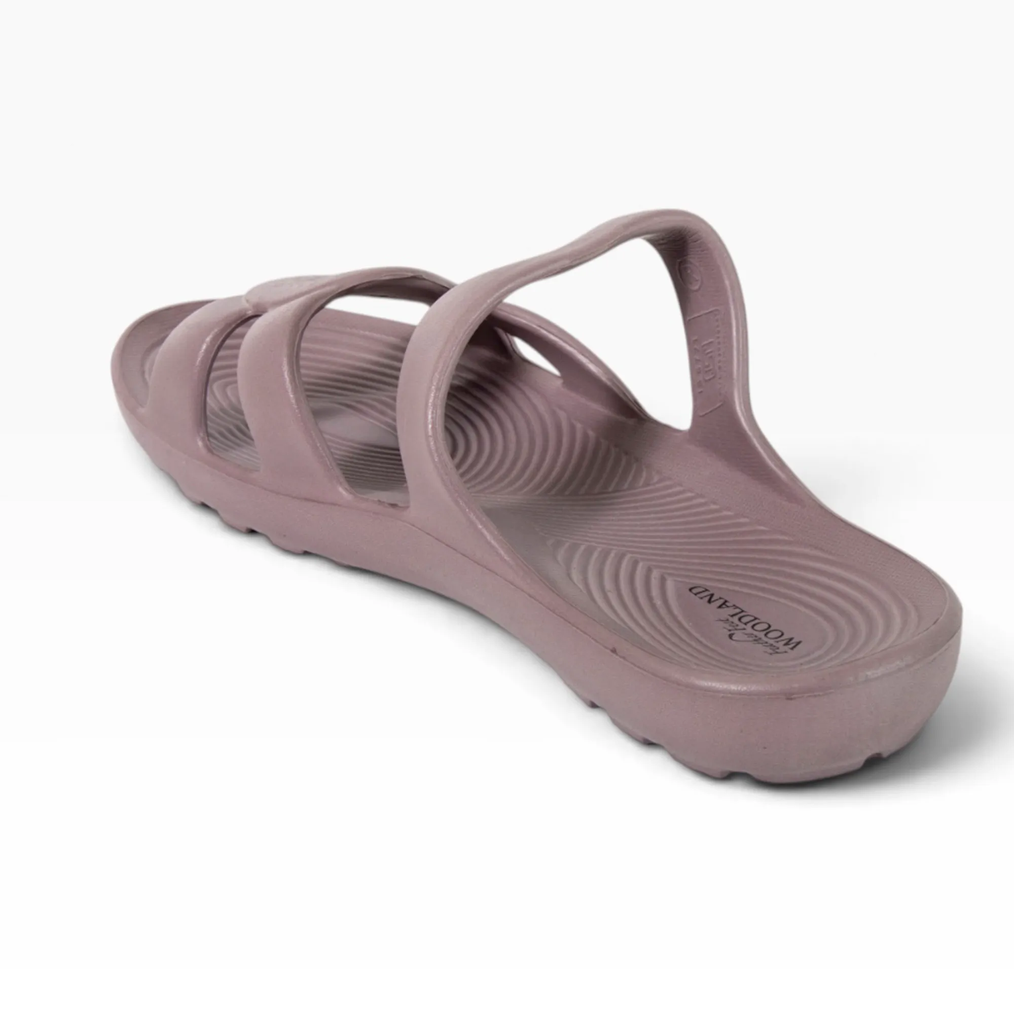 Women Mauve EVA Comfort Flip-Flops - Thumbnail 6